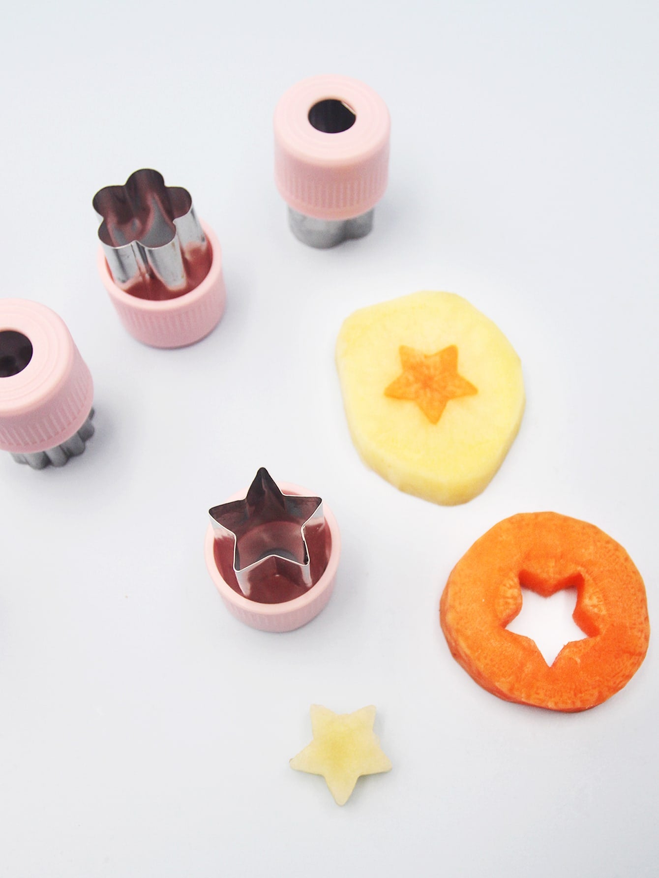 9pcs Reusable Stainless Steel Cookie Cutter,Creative Star & Heart Shaped Washable Cookie Mold For Kids