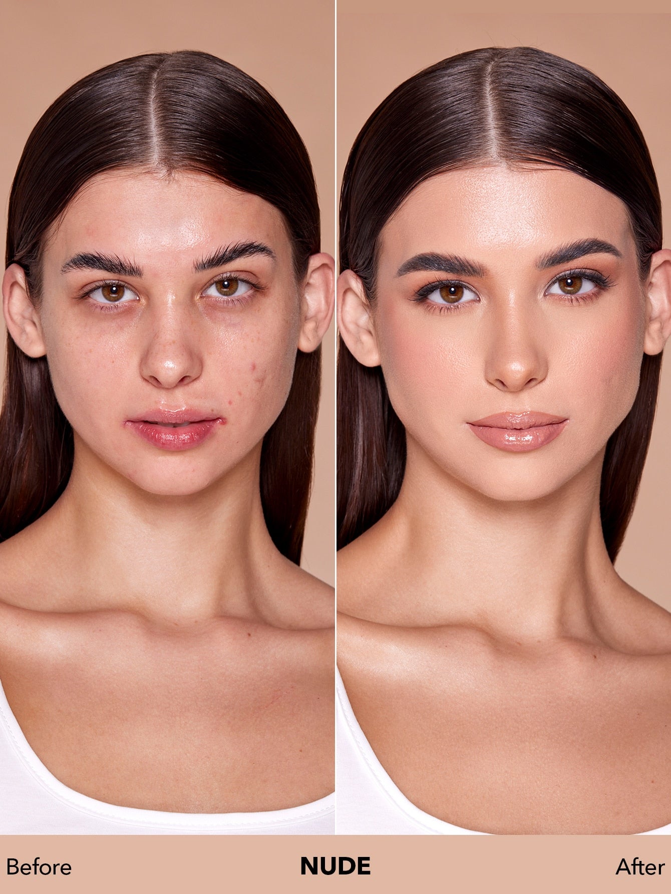 SHEGLAM Skinfinite Hydrating Foundation Sample-Fair Flawless Dewy Foundation Hydrating Coverage Invisible Pore Concealer Poreless Non-Greasy Lightweight Natural Soft Liquid Foundation