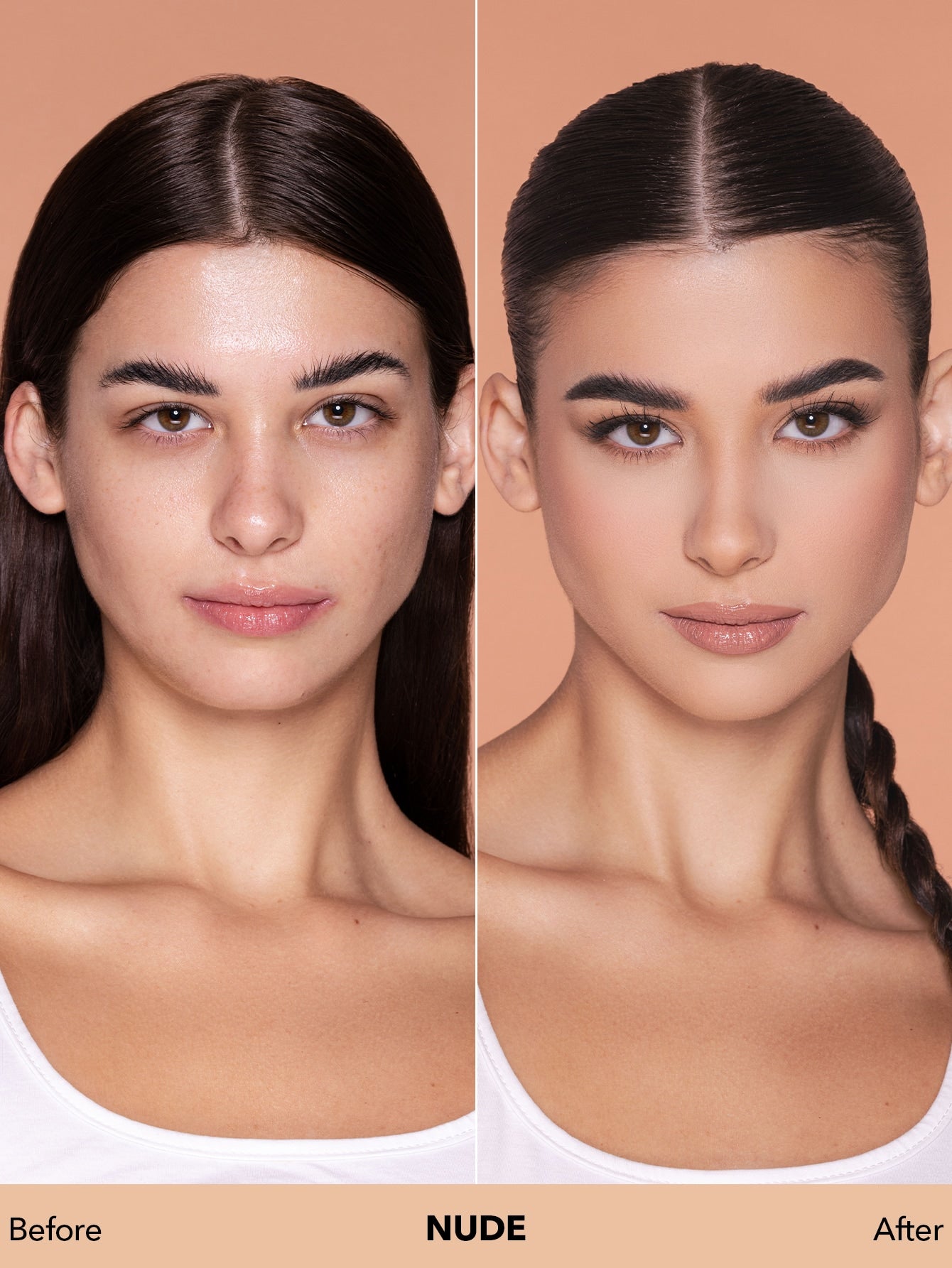 SHEGLAM Complexion Pro Long Lasting Breathable Matte Foundation Sample-Porcelain Matte Sweatproof Foundation Oil Control Full Coverage Poreless Concealer Waterproof Flawless Non-Fading Weightless Liquid Foundation