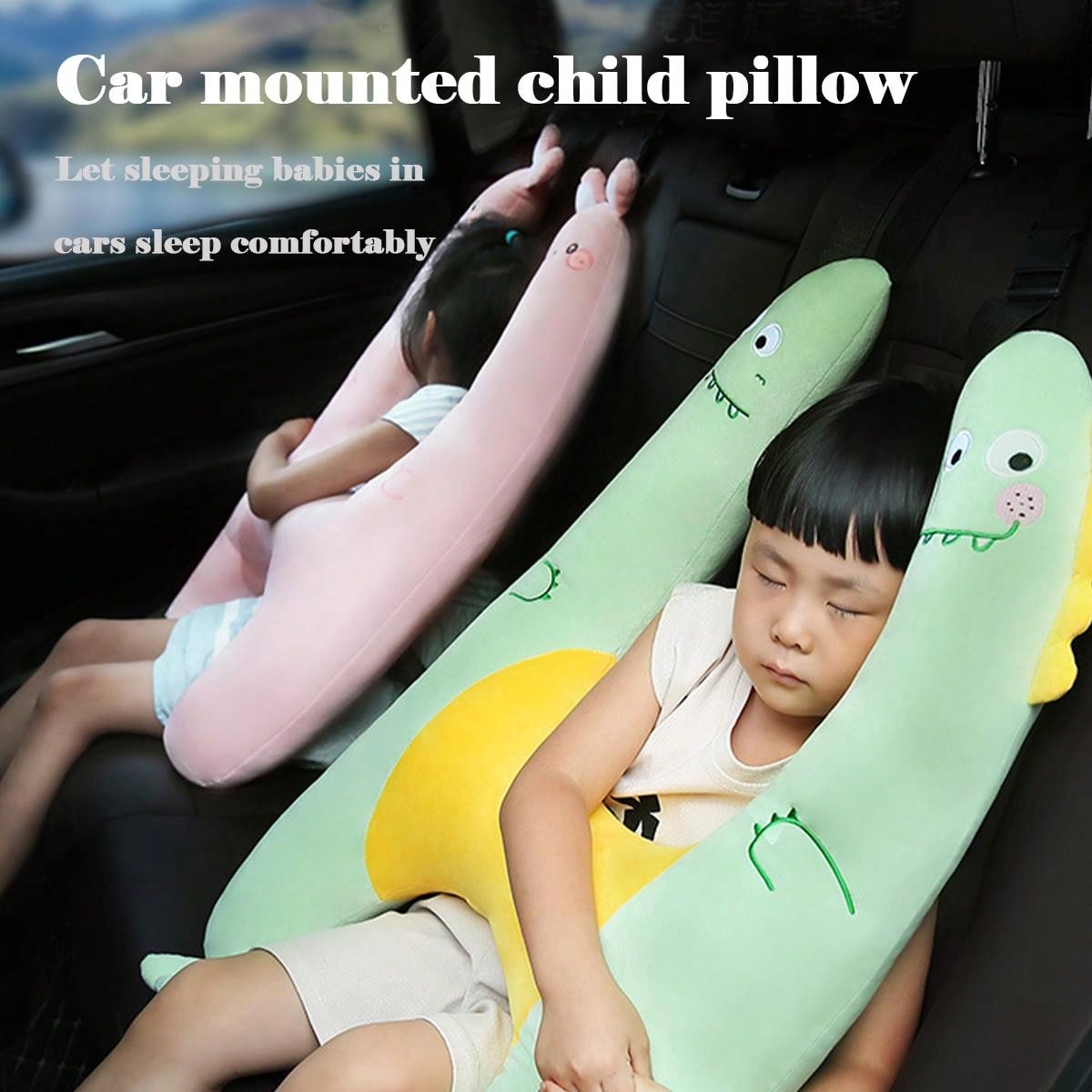 1pc Children's Car Neck Pillow/baby Car Pillow Perfect Travel Accessory