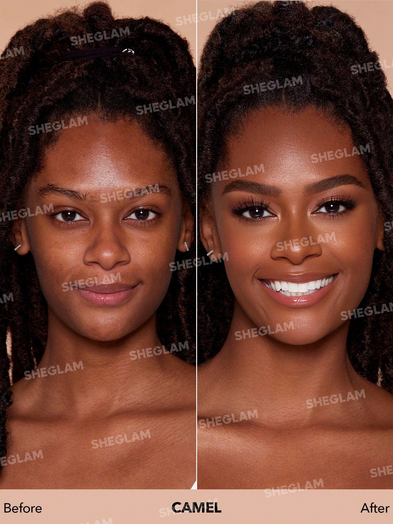 SHEGLAM Skinfinite Hydrating Foundation Sample-Fair Flawless Dewy Foundation Hydrating Coverage Invisible Pore Concealer Poreless Non-Greasy Lightweight Natural Soft Liquid Foundation