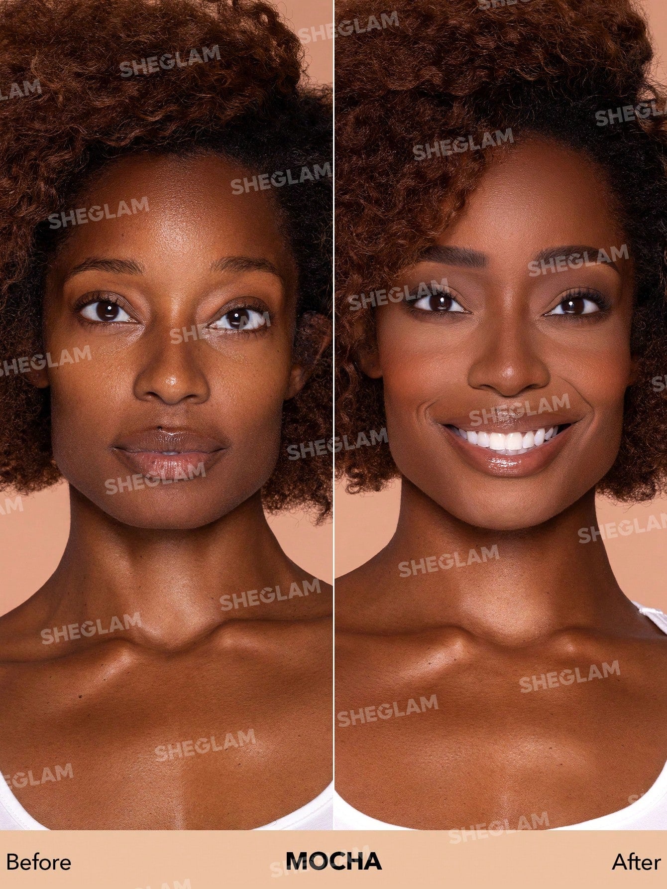SHEGLAM Complexion Pro Long Lasting Breathable Matte Foundation Sample-Porcelain Matte Sweatproof Foundation Oil Control Full Coverage Poreless Concealer Waterproof Flawless Non-Fading Weightless Liquid Foundation