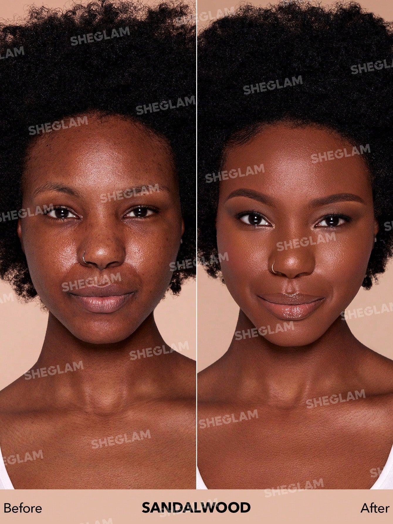 SHEGLAM Skinfinite Hydrating Foundation Sample-Fair Flawless Dewy Foundation Hydrating Coverage Invisible Pore Concealer Poreless Non-Greasy Lightweight Natural Soft Liquid Foundation