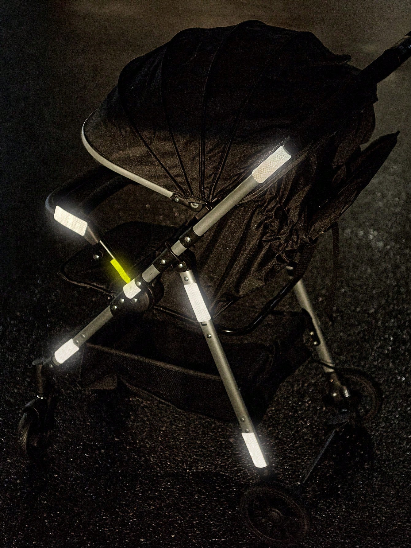 10pcs/pack Baby Stroller Reflective Stickers, Warning Sign & Body Decoration Flexible Cut-to-match Design