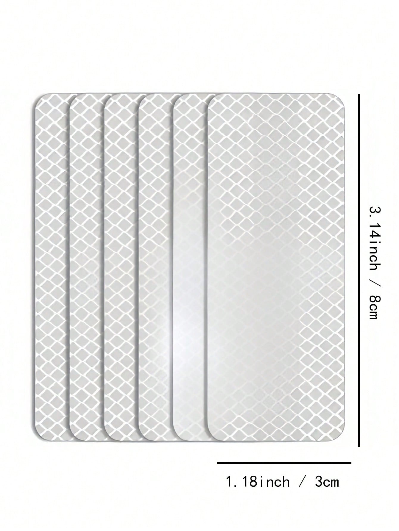10pcs/pack Baby Stroller Reflective Stickers, Warning Sign & Body Decoration Flexible Cut-to-match Design