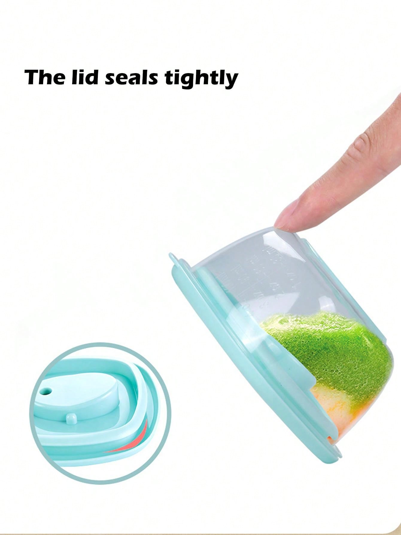 4pcs Portable Baby Food Storage Container, Sealed And Safe For Storing Snacks, Baby Food