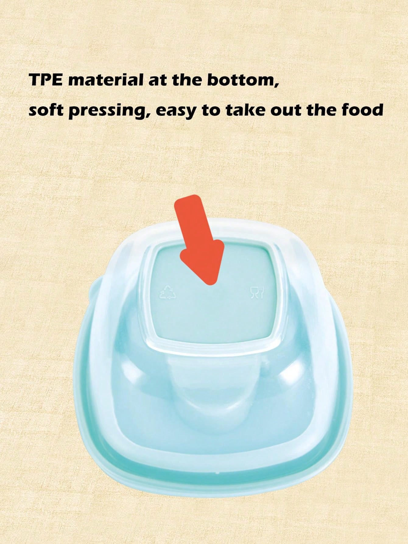 4pcs Portable Baby Food Storage Container, Sealed And Safe For Storing Snacks, Baby Food