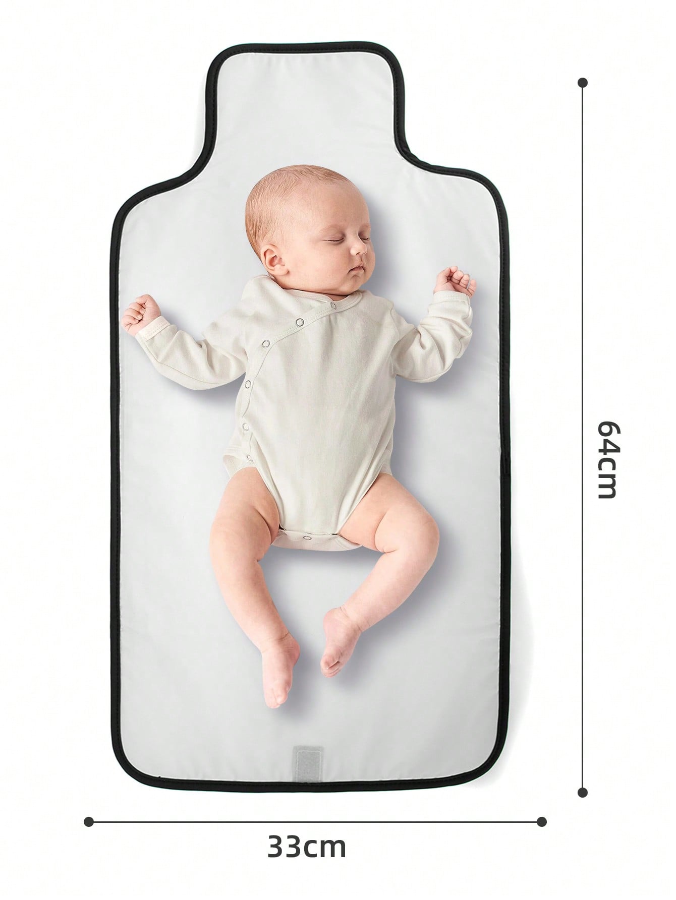 1pc Portable Diaper Changing Pad