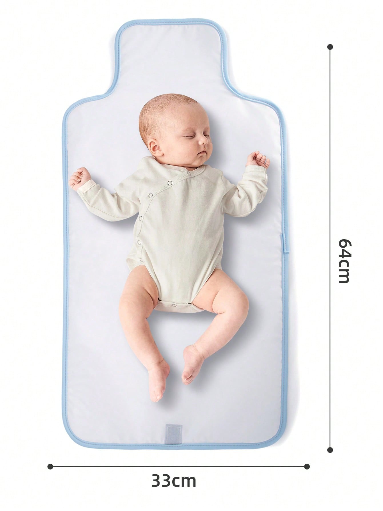 1pc Portable Diaper Changing Pad