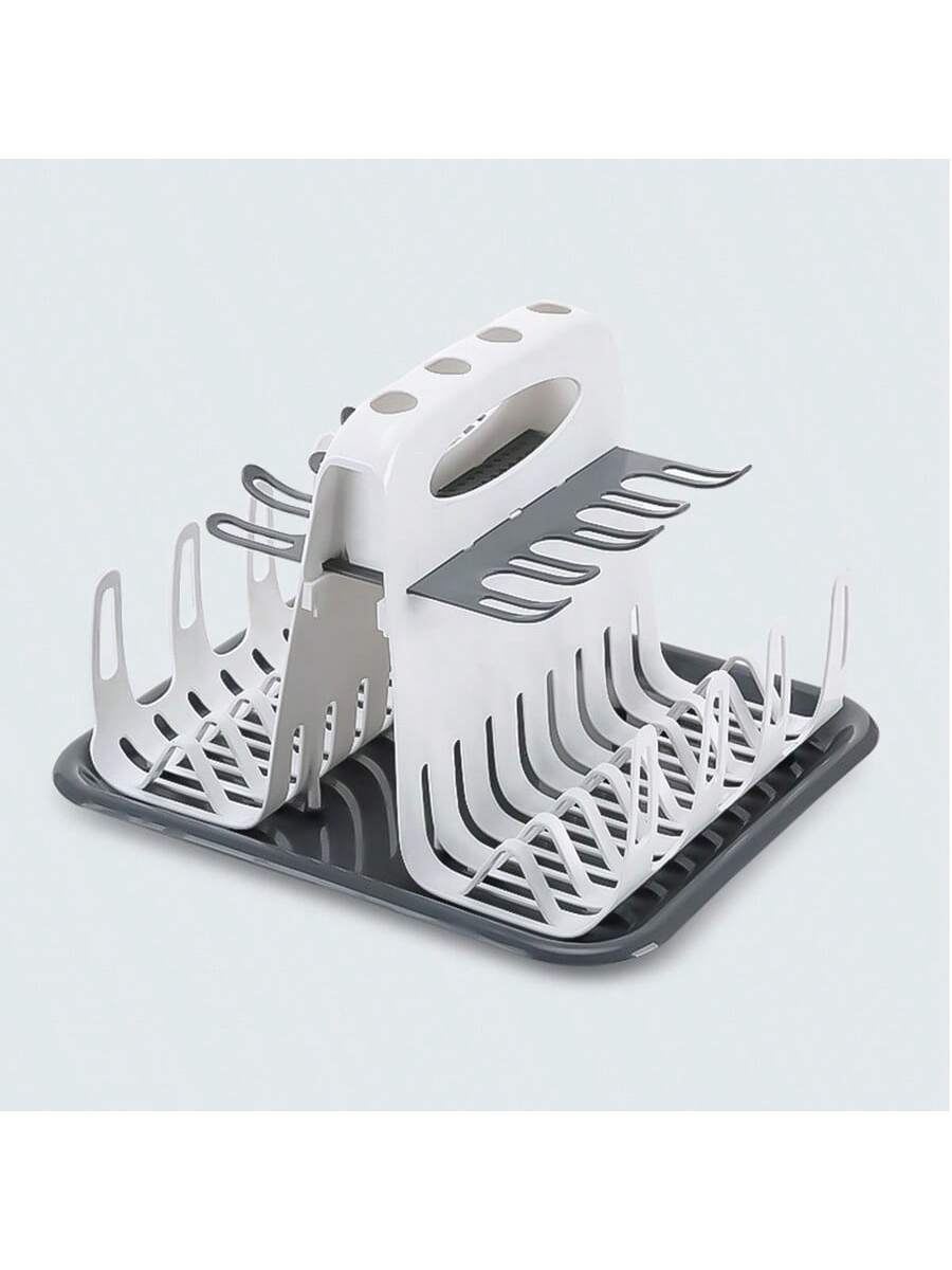 Baby Bottle Drying Rack With Water Cup Storage Box