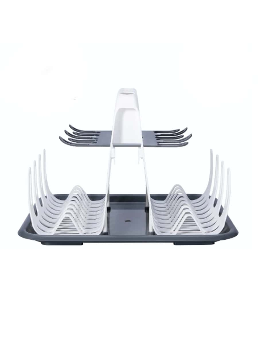 Baby Bottle Drying Rack With Water Cup Storage Box