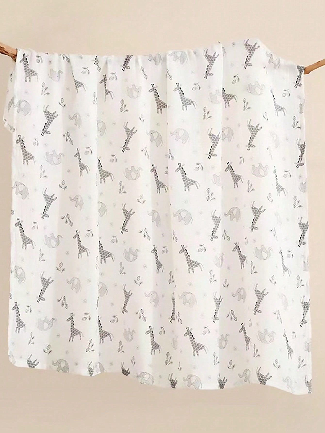 1pc Summer Neutral Baby Pure Cotton Muslin Swaddle Blanket