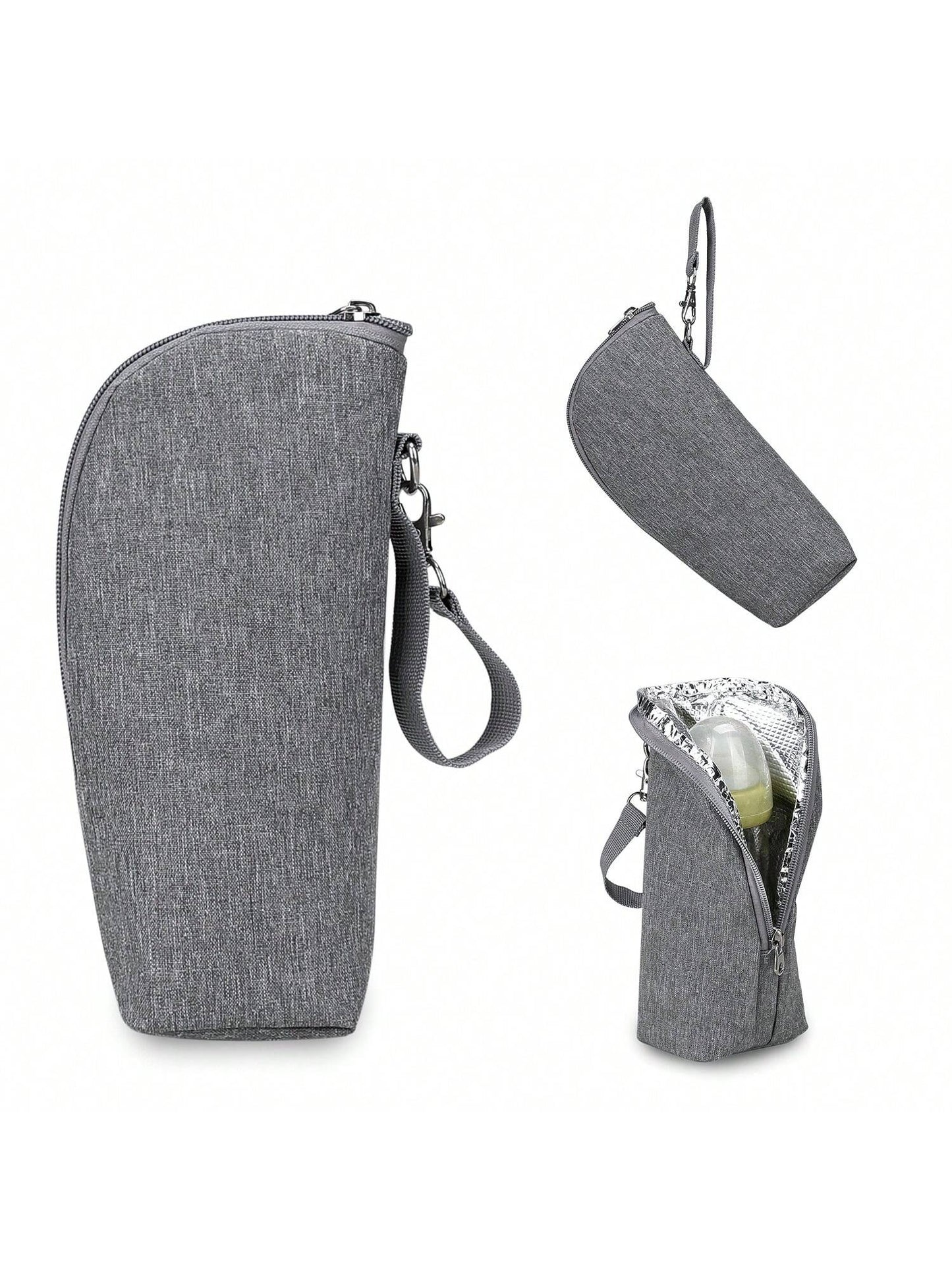Waterproof Cartoon Thermal Insulated Portable Bottle Bag With Hanging Strap For Strollers, Thickened Constant Temperature Portable Cup Cover