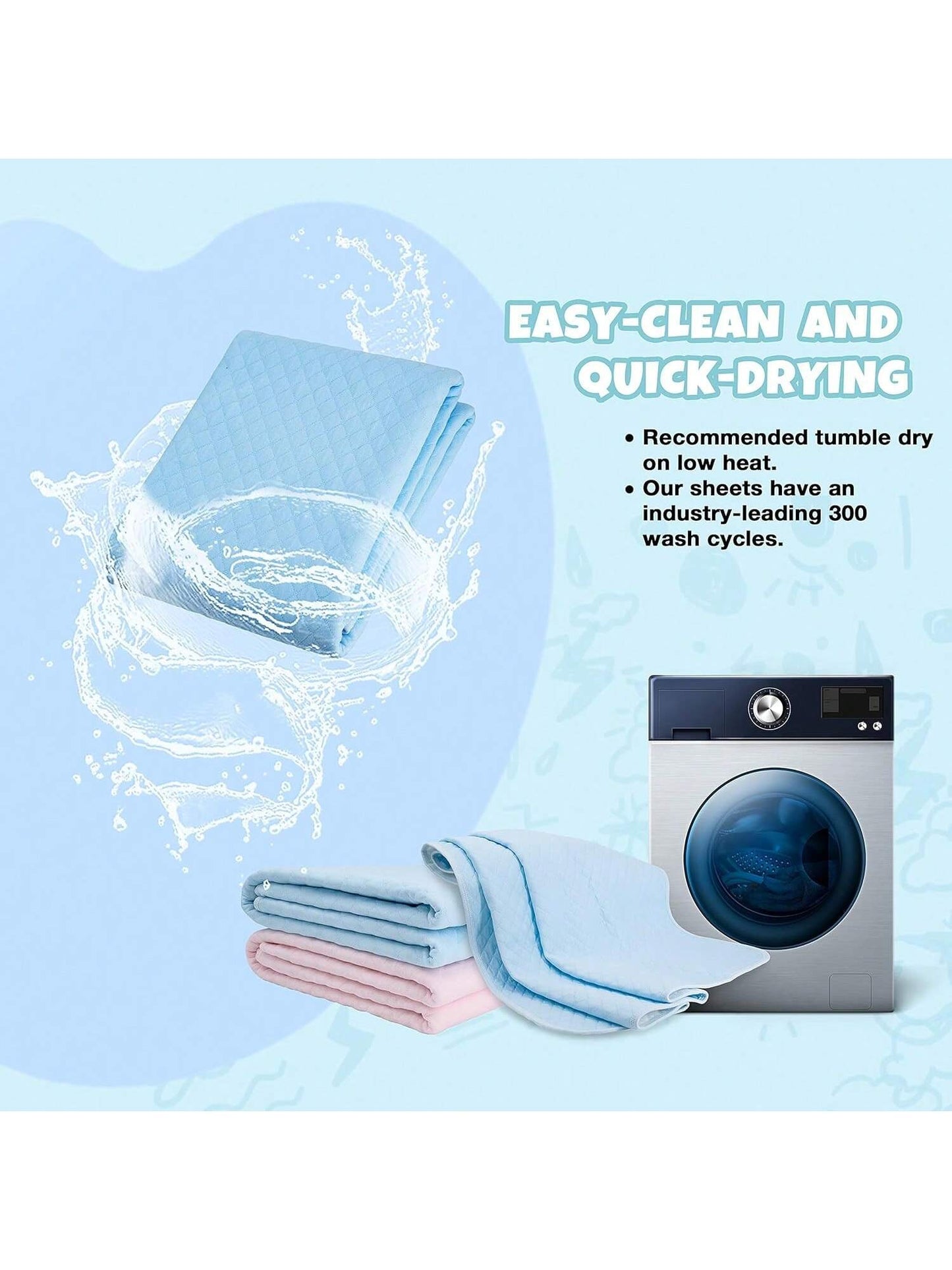 1pc Baby Waterproof Urine Pad, 70x120cm