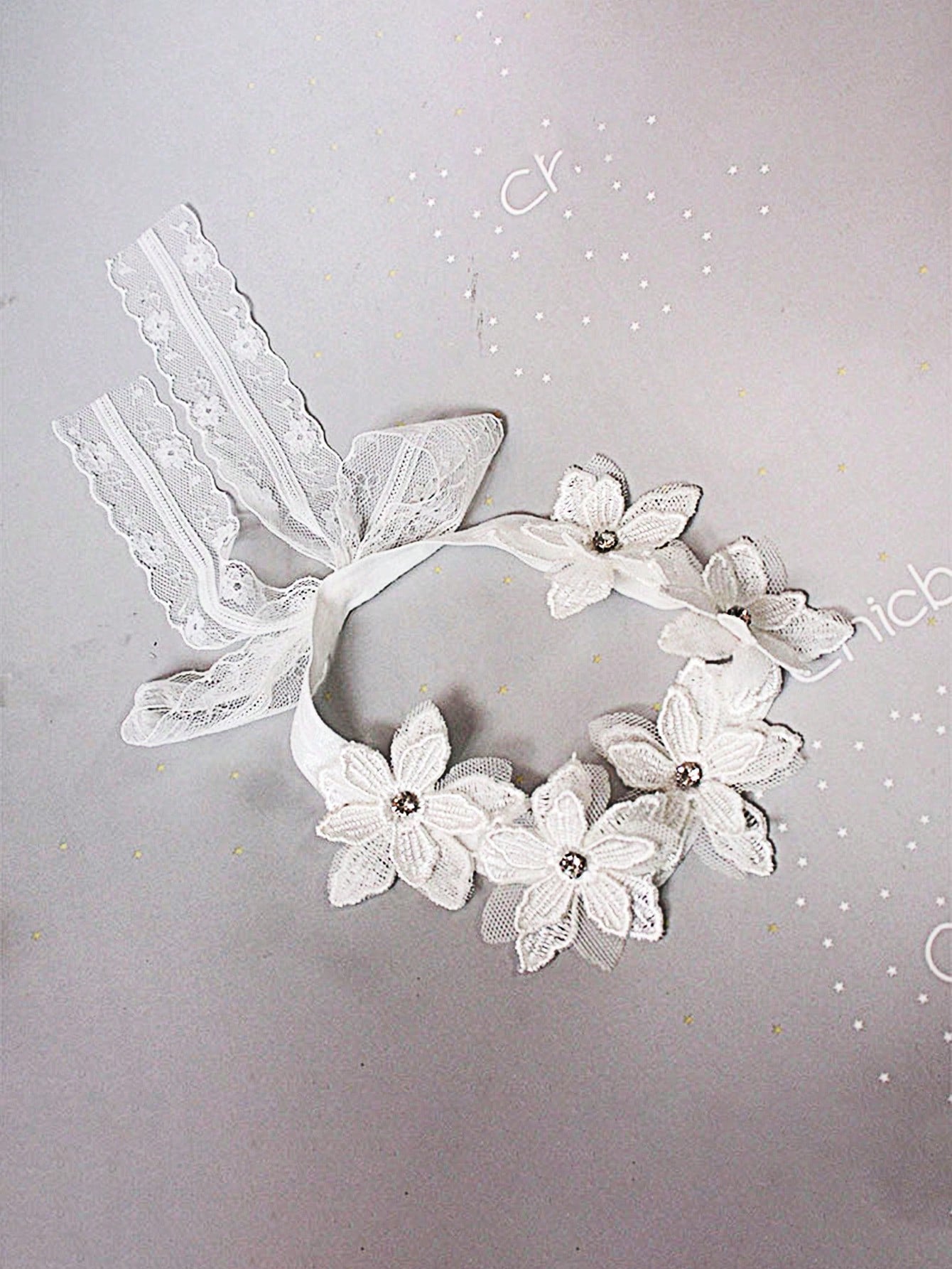 Flower Lace Hairband Cute Elastic Headband Headwear Hair Accessories Baby Girls Jewelry, Ideal Choice For Gifts