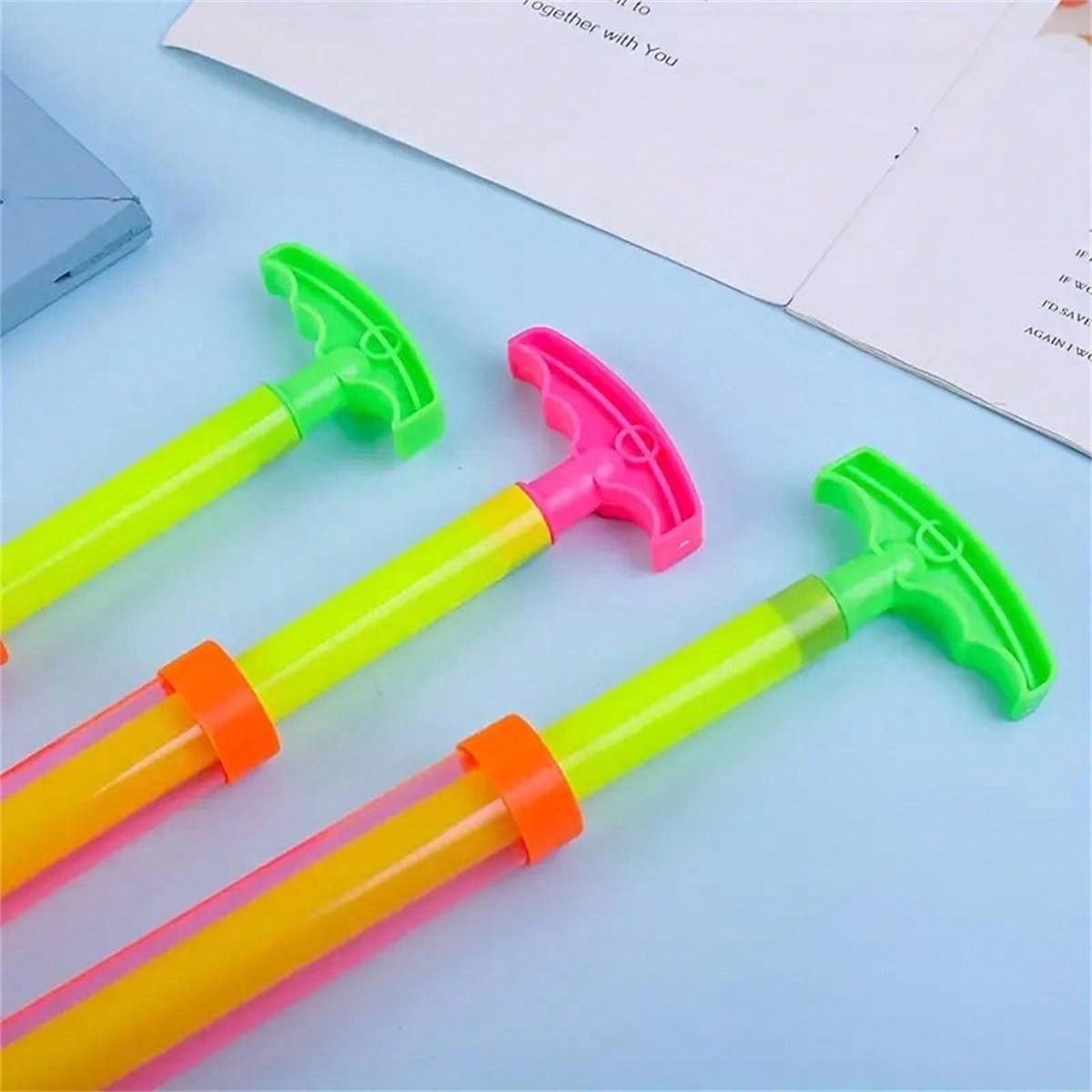 1pc Random Color Beach Water Play Toy 16.93-Inch Extendable Water Pump Water Gun Pool Toys