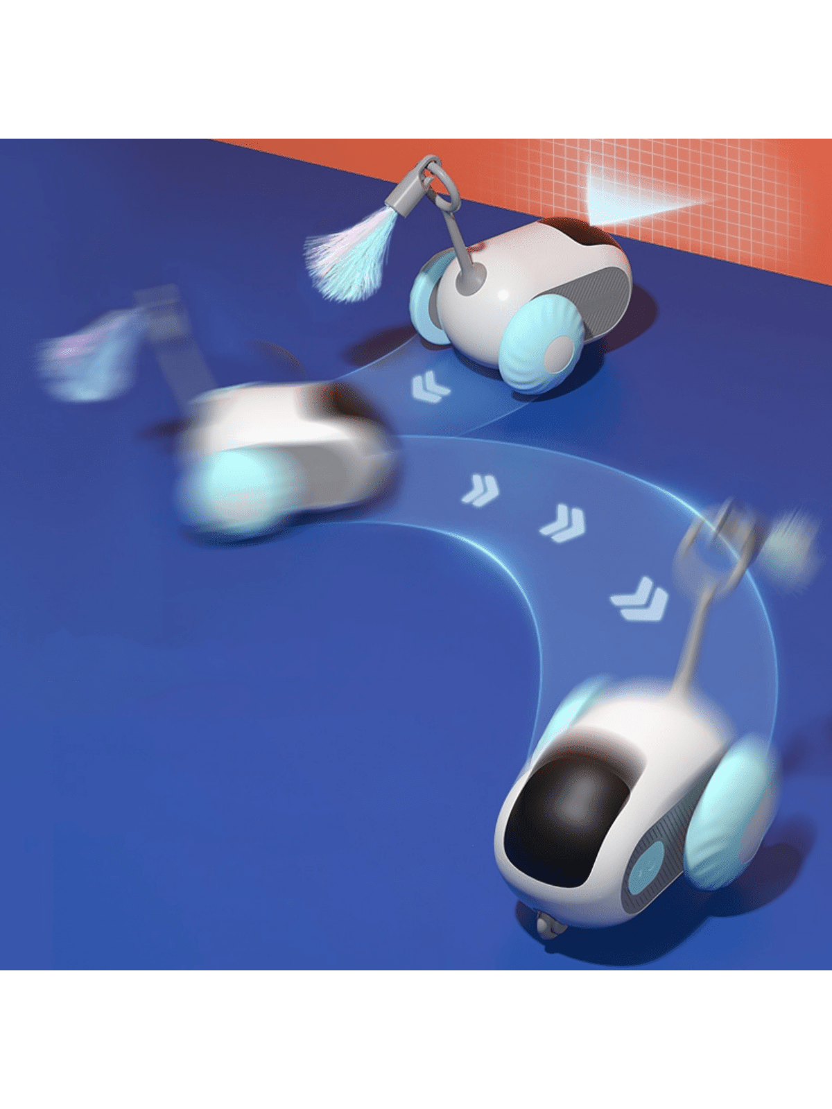 Interactive Cat Chasing Remote Control Toy