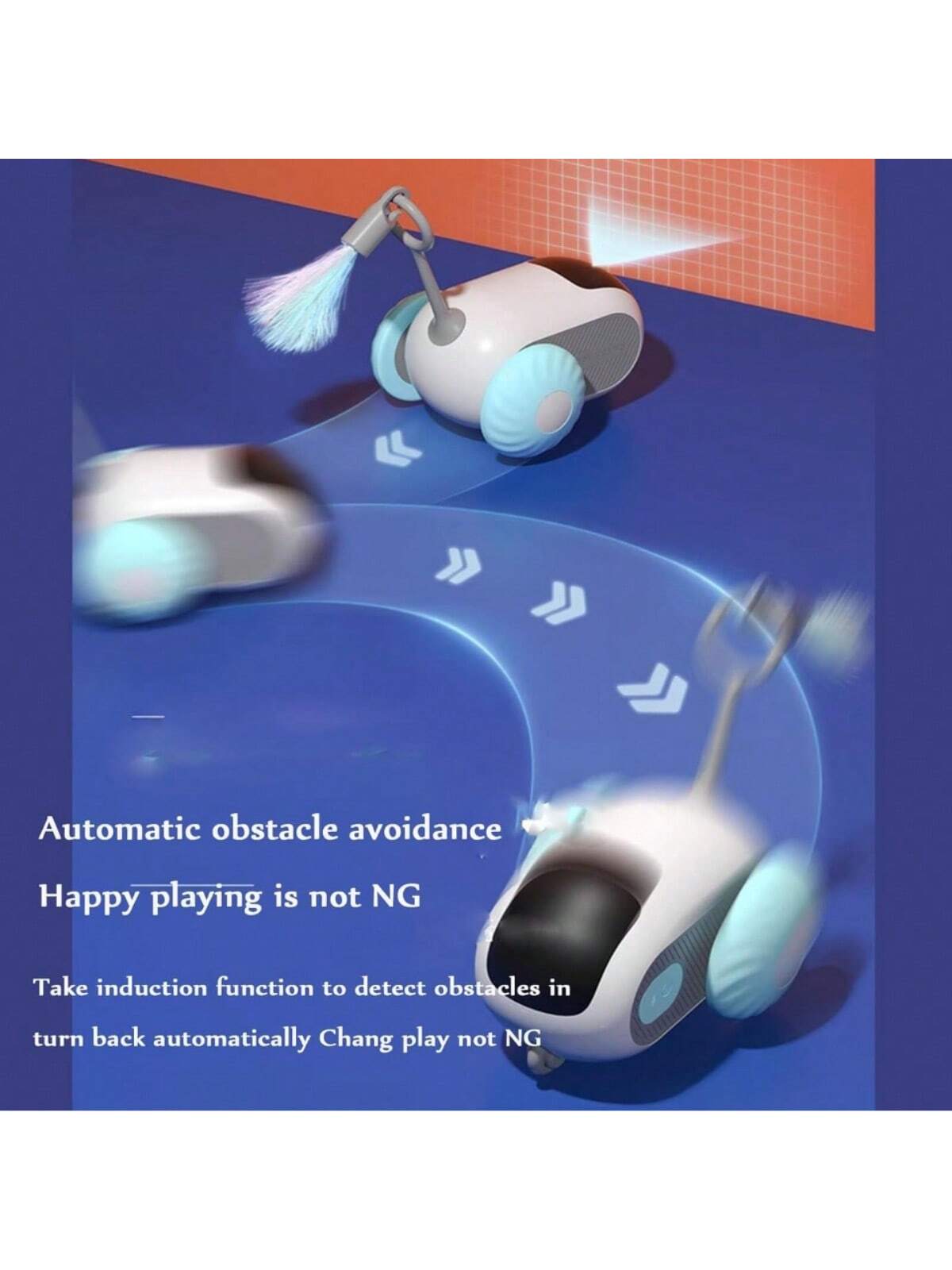 Interactive Cat Chasing Remote Control Toy