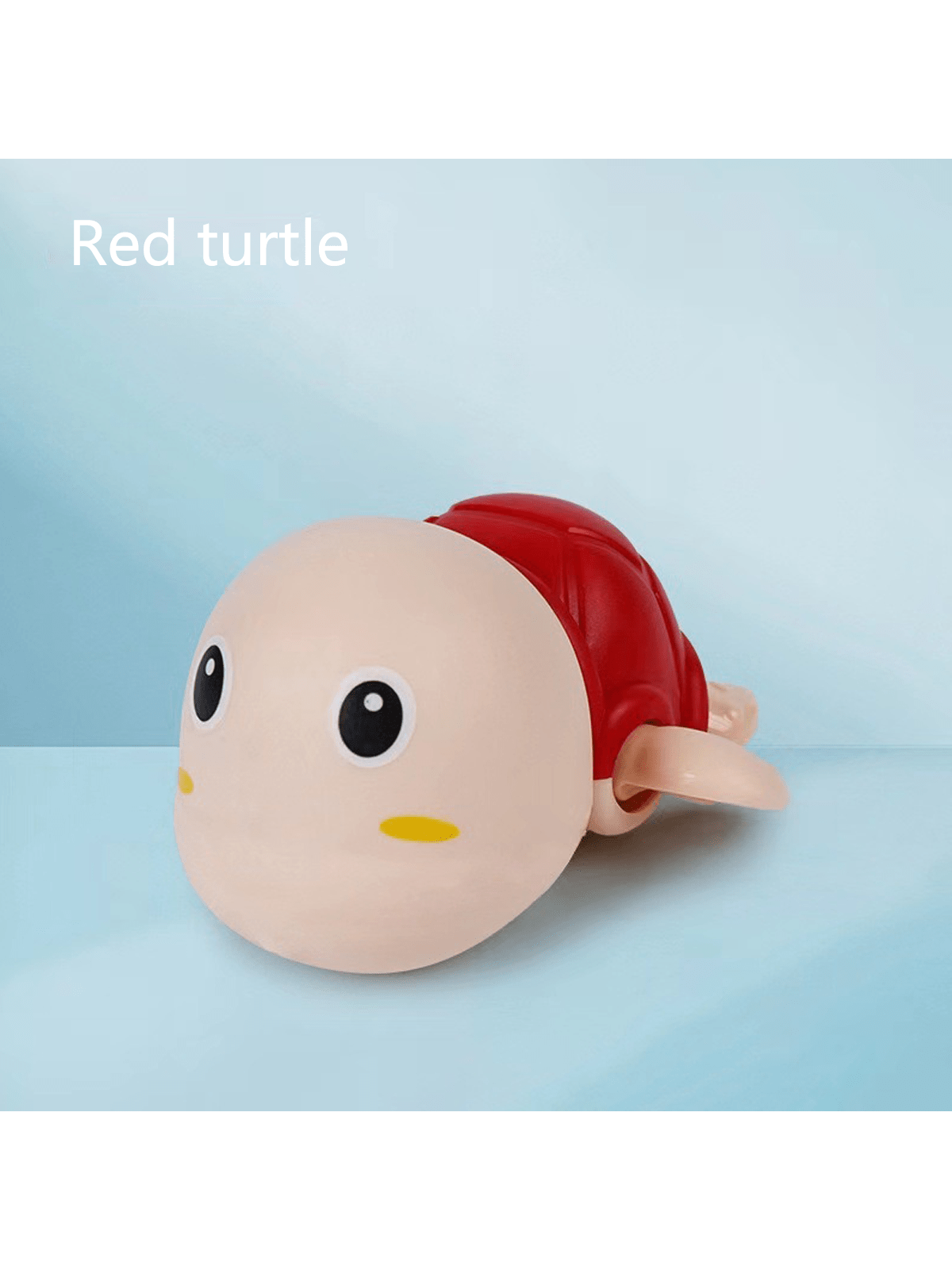 1pc Cool Animal Design Swimming Pool Toy (Dolphin, Turtle, Duck) With Wind-Up Chain For Bathing