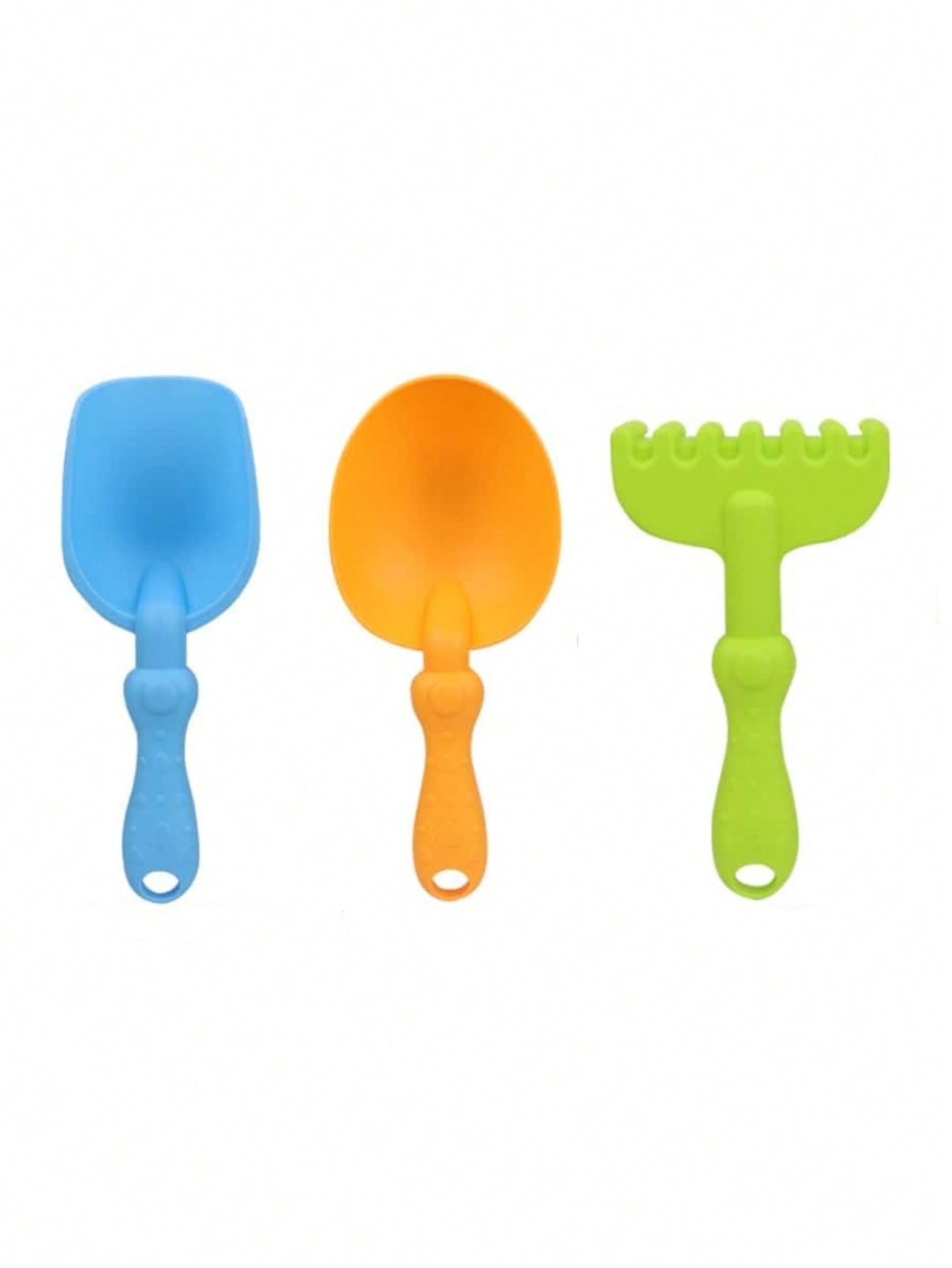 4pcs Beach Toy Digging Tools Set For Sand, Snow Play With Colorful Shovels, Random Color