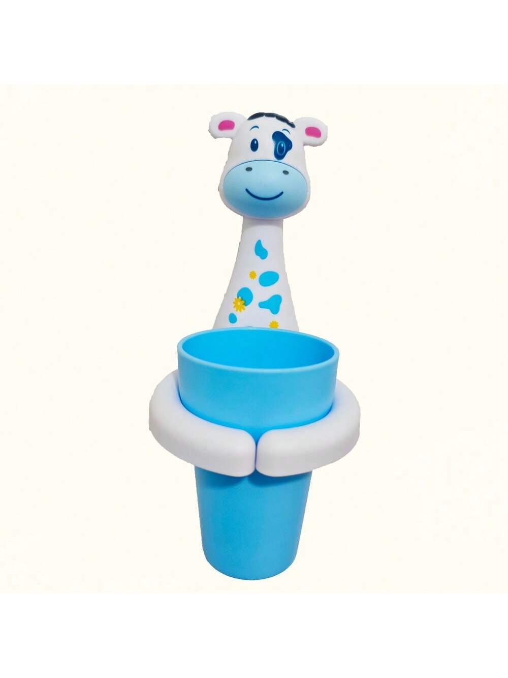 Punch-Free Wall-Mounted Toothbrush Holder Set, Including Cartoon Mouthwash Cup And Children's Toothbrush Cup, For Baby Boys And Girls