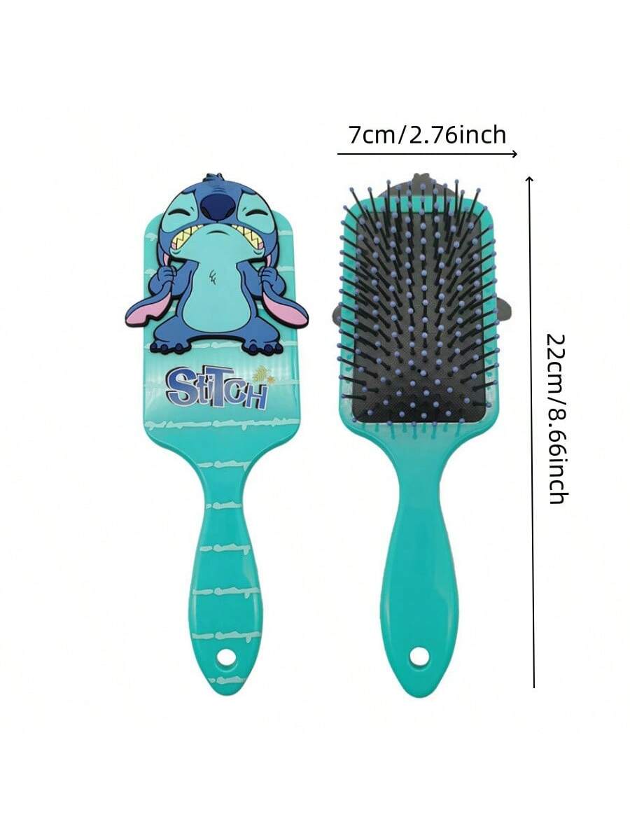 Disney 1 Pc Anime 3style Stitch Air Cushion Massage Combs Cartoon Comb Hair Brush Hairdressing Tool Party Gifts,Christmas