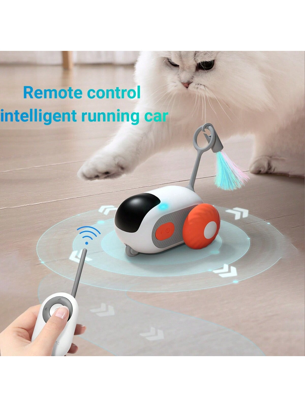 Interactive Cat Chasing Remote Control Toy