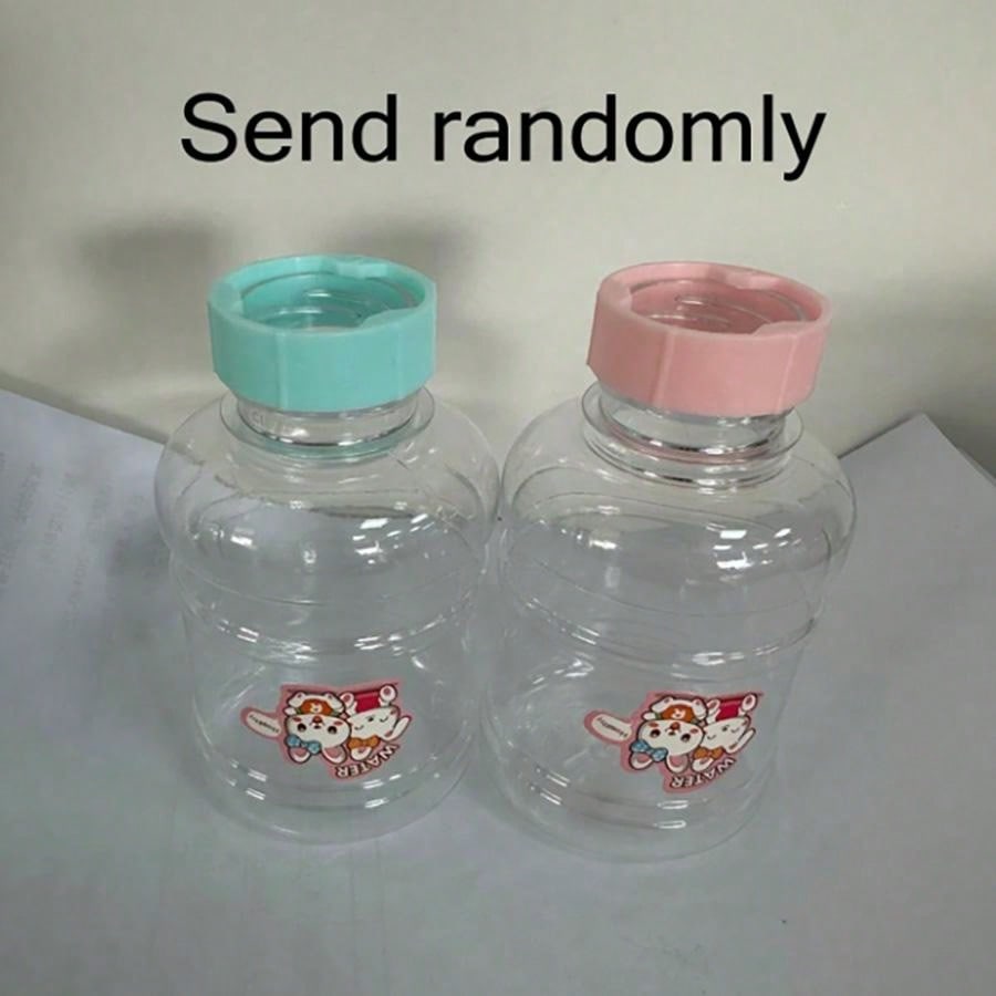 A Cute Bunny Mini Kitchen Water Dispenser Toy, Double Water Outlet That Can Hold Fruit Juice And Other Drinks, Fun And Cartoonish Design, Press The Water Outlet To Dispense Creative Candy And Toy