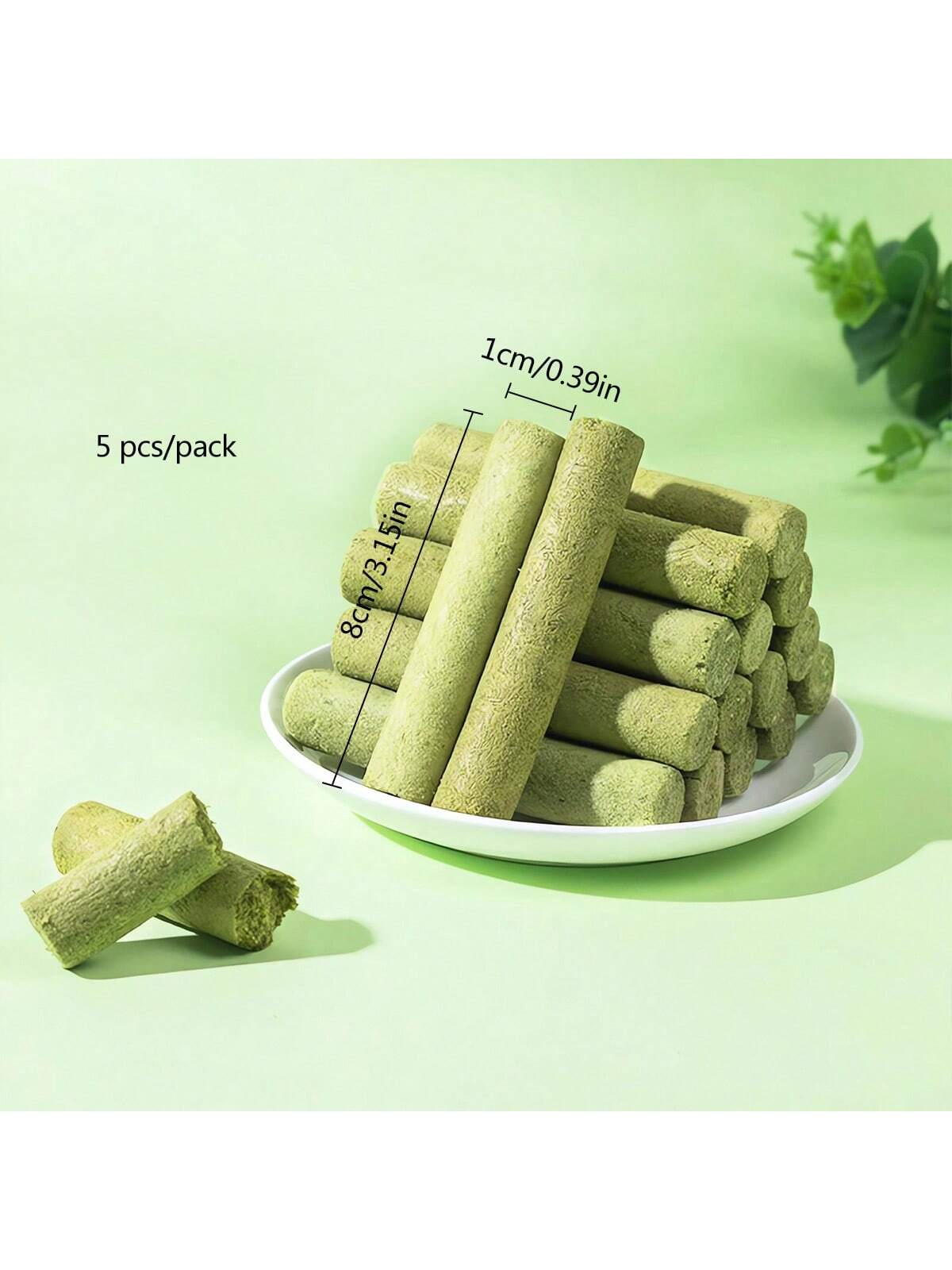 5pcs Catnip Stick & Mint Stick Chewing & Grinding Toys For Cats