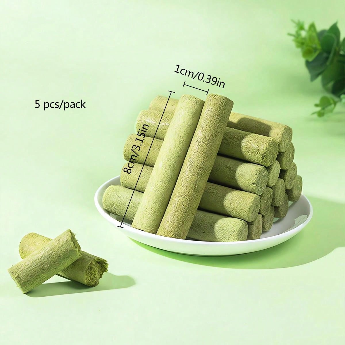 5pcs Catnip Stick & Mint Stick Chewing & Grinding Toys For Cats