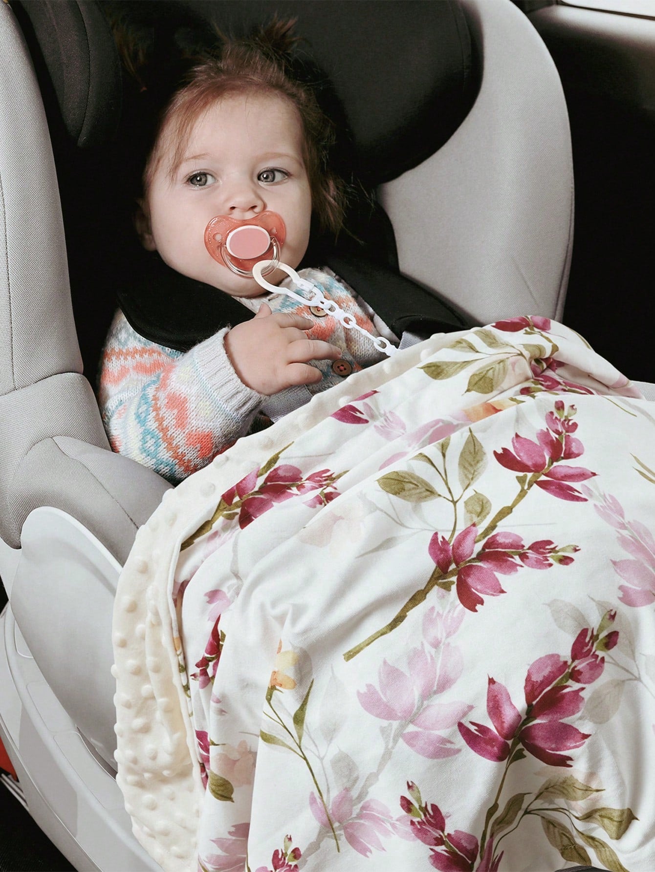 Baby Blankets, Super Soft Comfy Blankets For Toddler, Thick Minky Baby Nursery Bed Blanket For Newborn, Stroller Crib Shower Gifts
