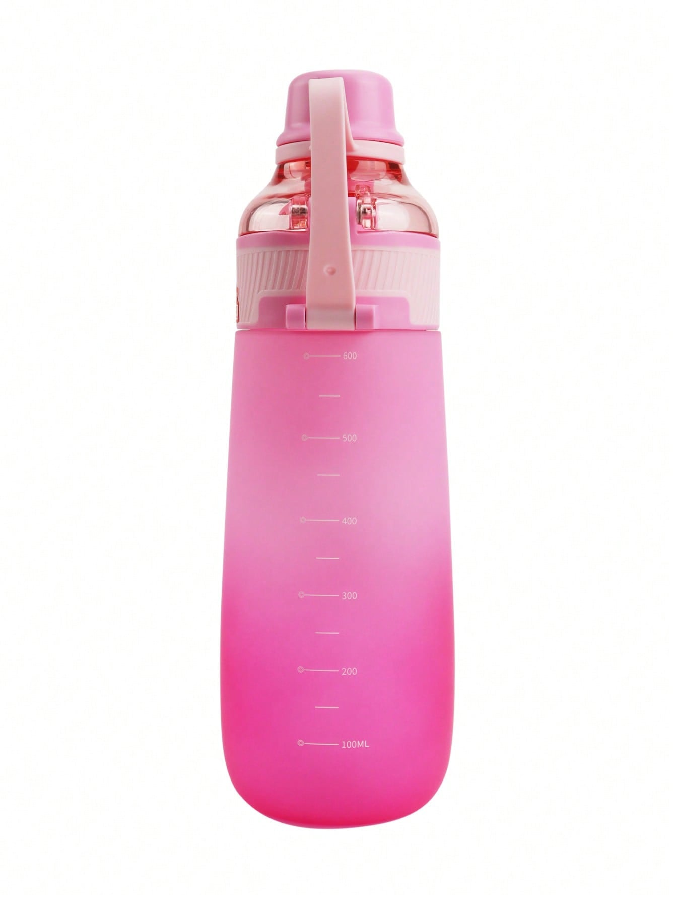 Disney 1pc Children's Disney Series Fashionable Dual-Drink Ombre Water Bottle, Made Of Tritan Material, Suitable For Daily Use, 600ML