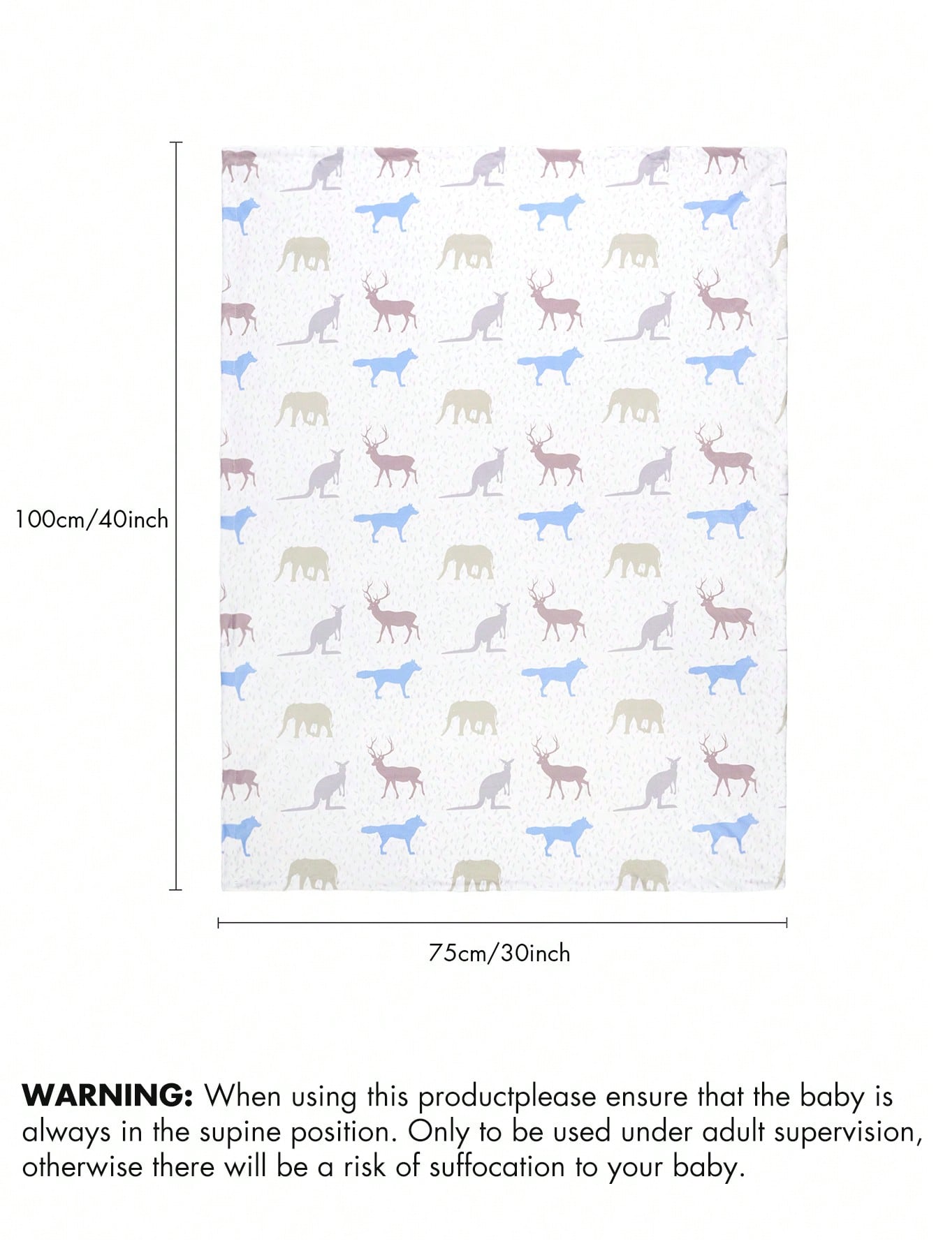 Baby Blankets, Super Soft Comfy Blankets For Toddler, Thick Minky Baby Nursery Bed Blanket For Newborn, Stroller Crib Shower Gifts