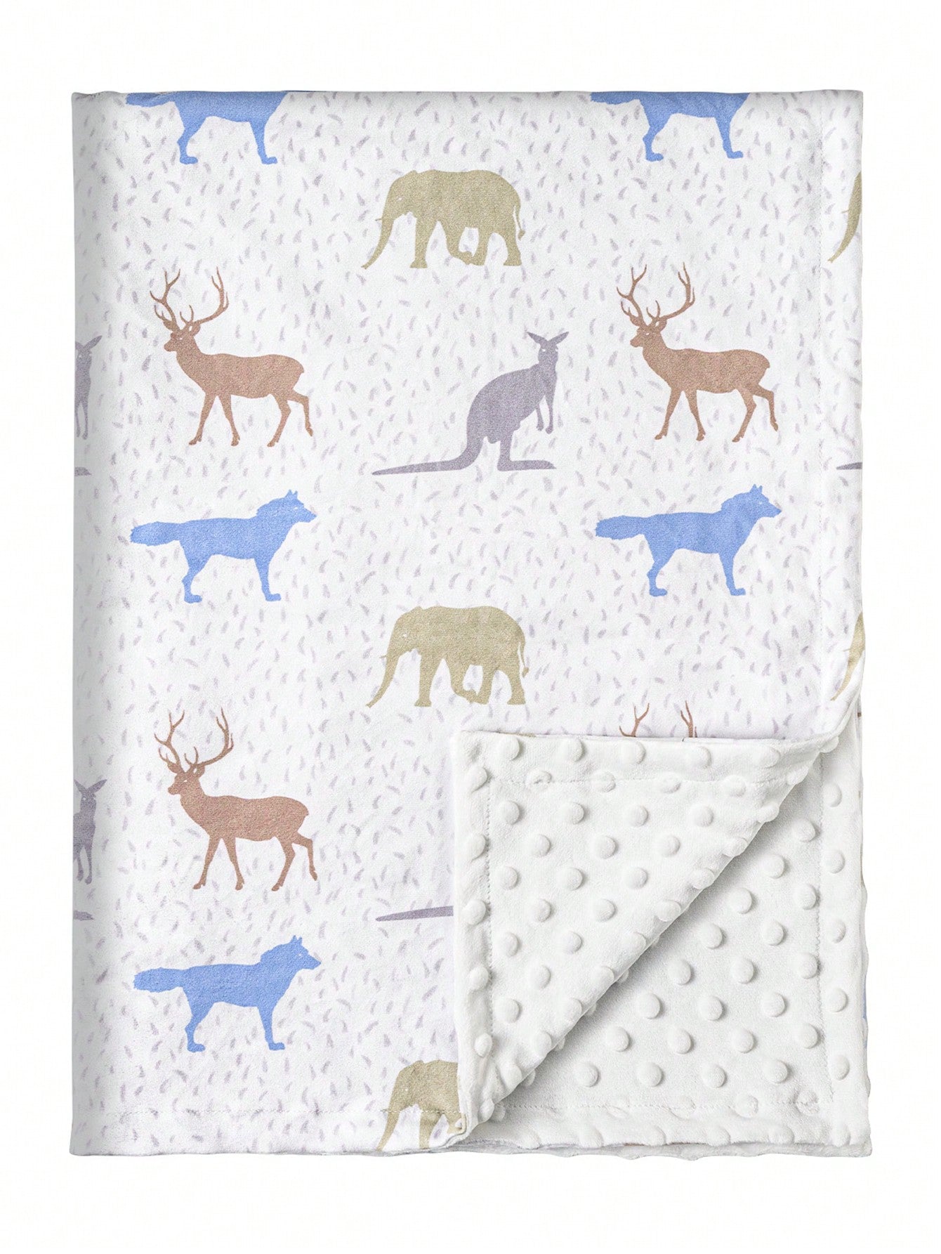 Baby Blankets, Super Soft Comfy Blankets For Toddler, Thick Minky Baby Nursery Bed Blanket For Newborn, Stroller Crib Shower Gifts