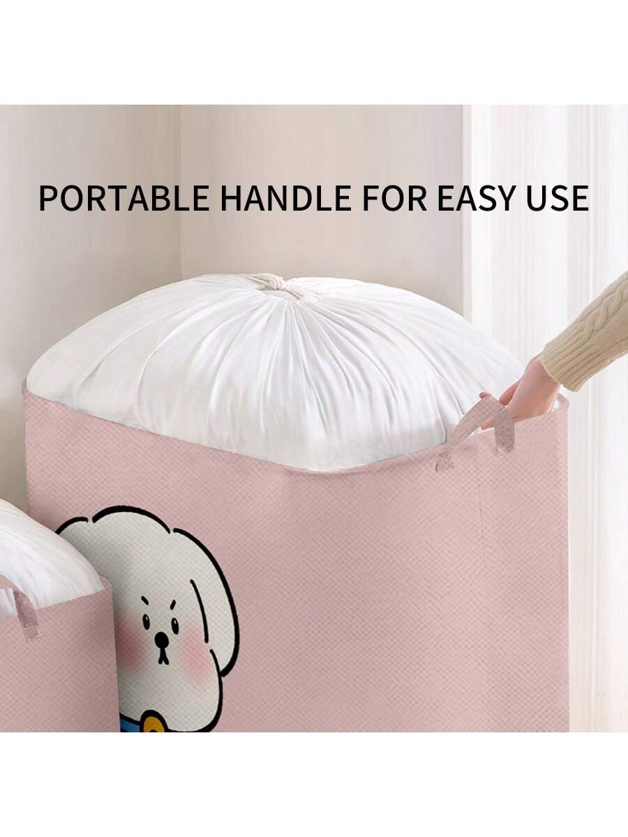 1pc Baby Clothes Storage Basket, Large Capacity Collapsible Dirty Laundry Bins, Household Closet Organizer Box For Living Room, Nursery, Dorm, Moving