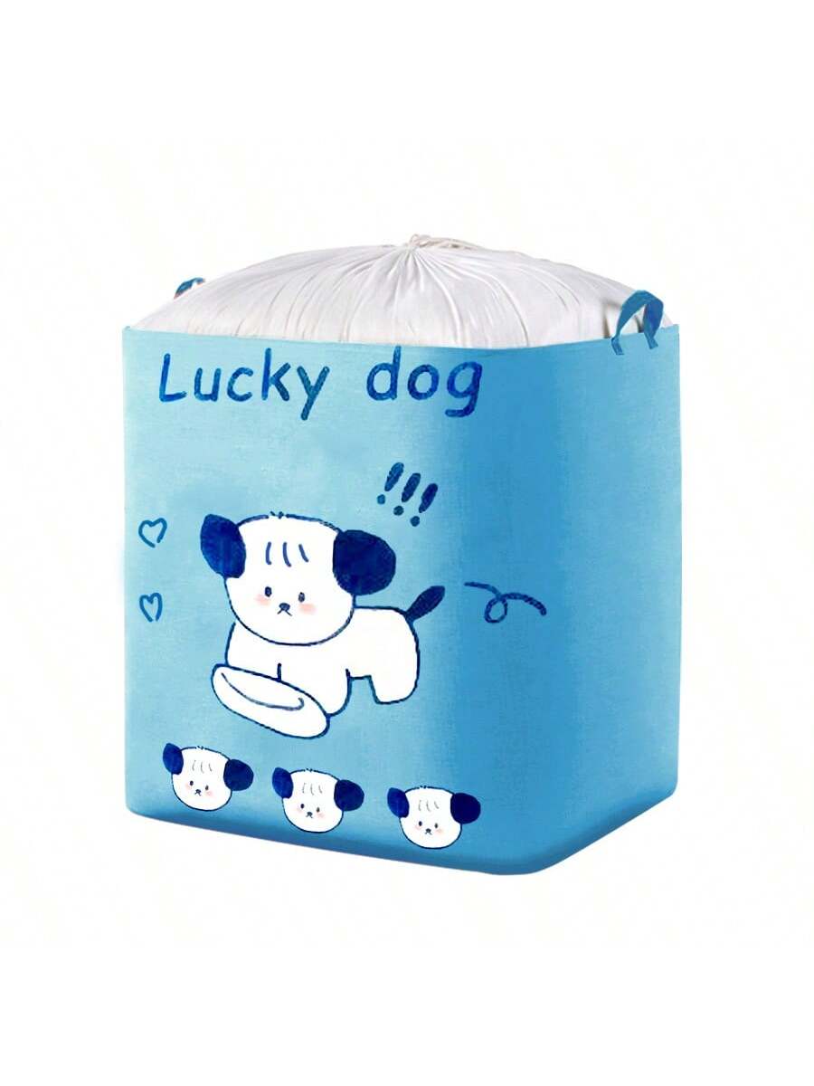 1pc Baby Clothes Storage Basket, Large Capacity Collapsible Dirty Laundry Bins, Household Closet Organizer Box For Living Room, Nursery, Dorm, Moving