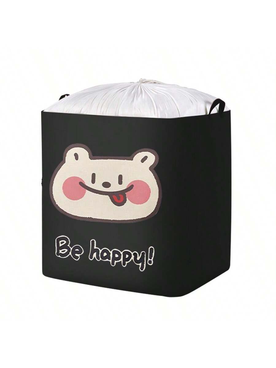 1pc Baby Clothes Storage Basket, Large Capacity Collapsible Dirty Laundry Bins, Household Closet Organizer Box For Living Room, Nursery, Dorm, Moving