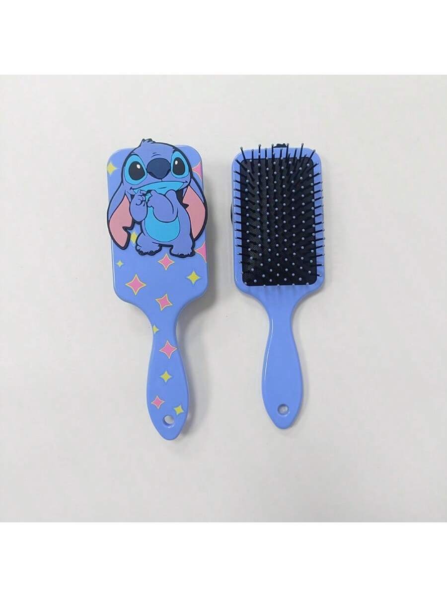 Disney 1 Pc Anime 3style Stitch Air Cushion Massage Combs Cartoon Comb Hair Brush Hairdressing Tool Party Gifts,Christmas