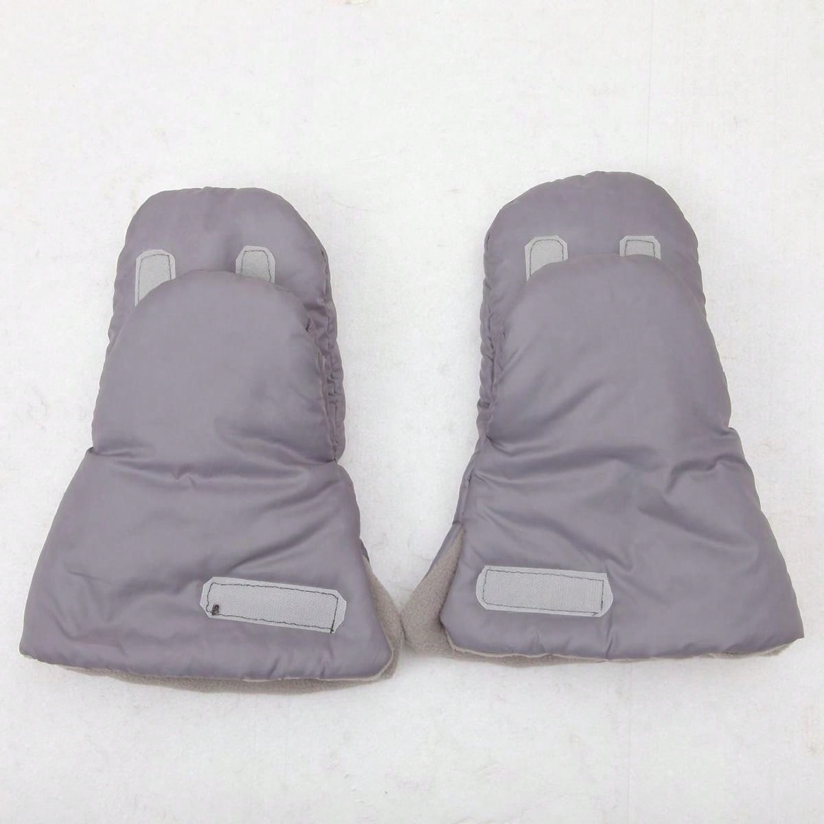 1pc Baby Stroller Warm Gloves, Winter Windproof Thick Fleece Pram Handle Mittens For Outdoor Walking