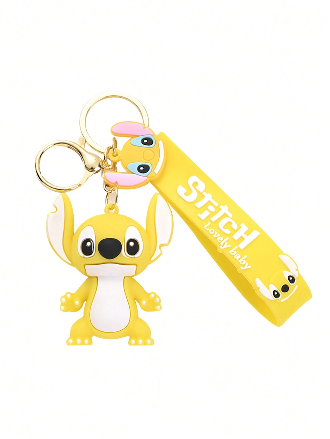 Halloween Decoration 1Pc New Cartoon Disney Lilo & Stitch Stitch Keychain Bag Pendant Car Decoration Key Accessories Toy Party Gift(Some Parts May Be Random)