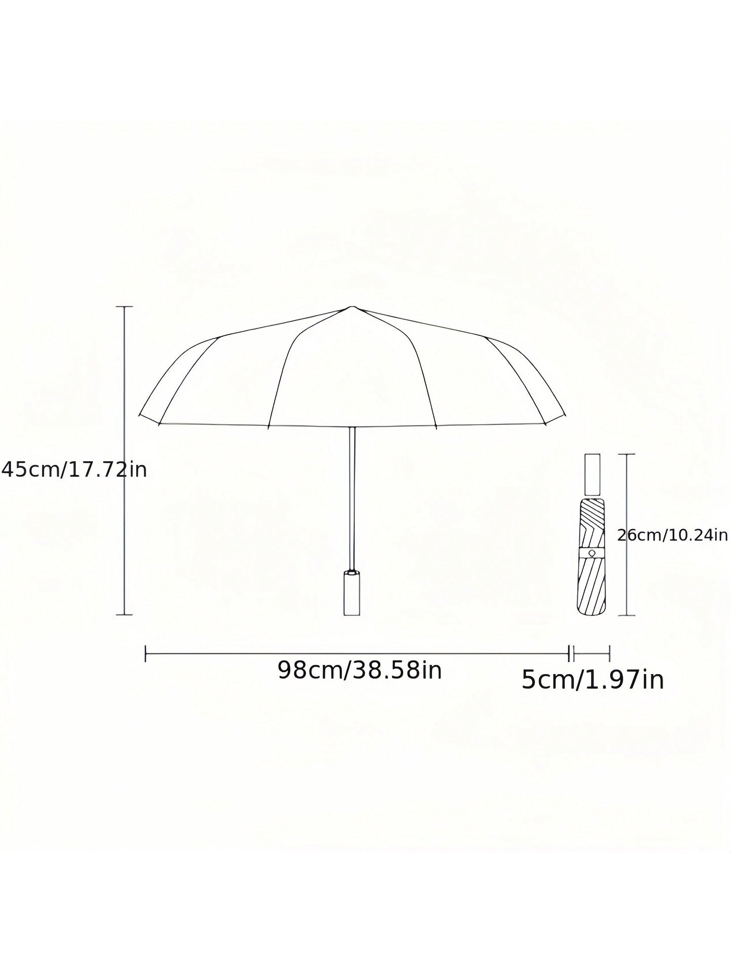 AOGER Stitch Cartoon Umbrella Cute Small UV Protection Umbrella Durable Rainproof Canopy - Automatic Opening, Foldable Design, Suitable For Sun And Rain Travel, Party, Birthday And Festival Ideal Choice - 1pc