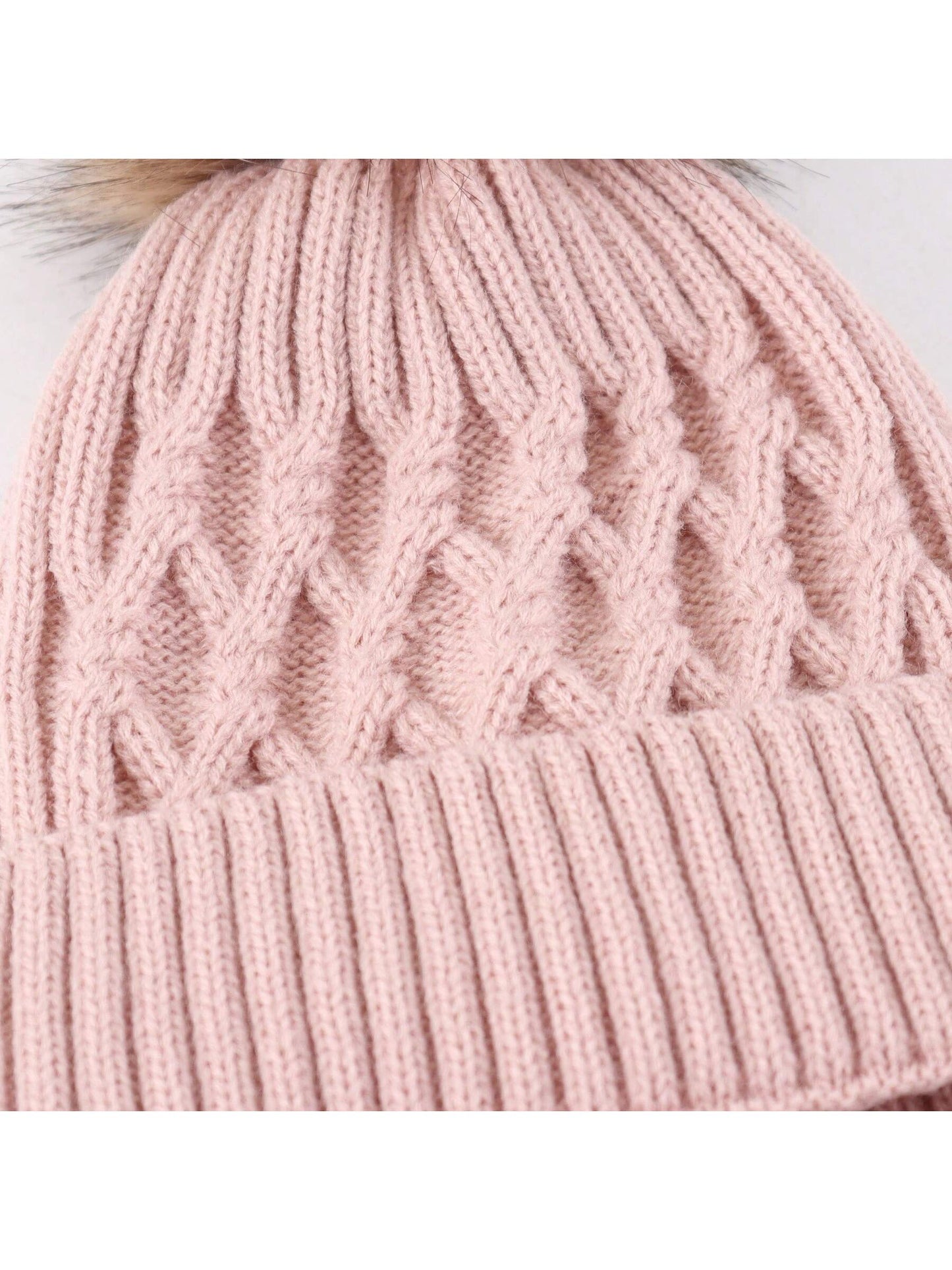 Baby Toddler Warm Earflap Beanie Kids Boys Girls Winter Fleece Lined Knitted Hat