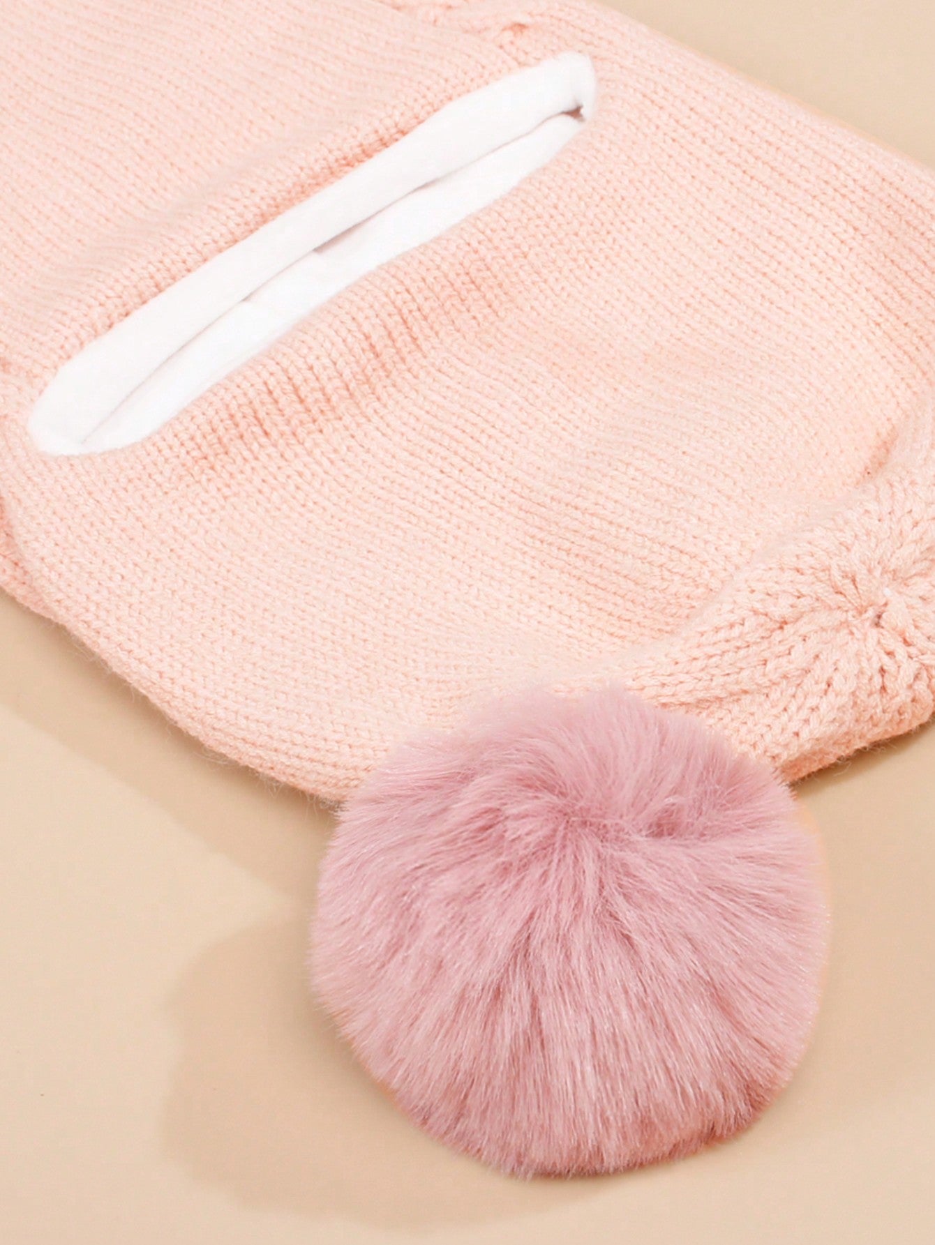 1Pc Baby Winter Warm Hat Scarf Set , Unisex Infant Toddler Kid Hat Scarf
