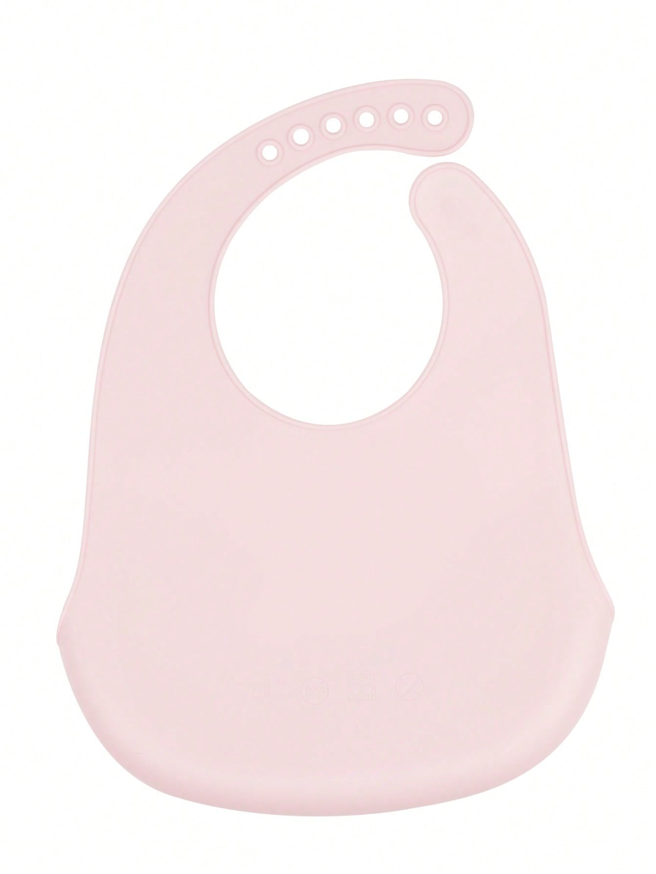 Disney 1pc Disney Mickey Mouse Fashion Silicone Bib With 3 Adjustable Sizes, Large Size For Daily Use