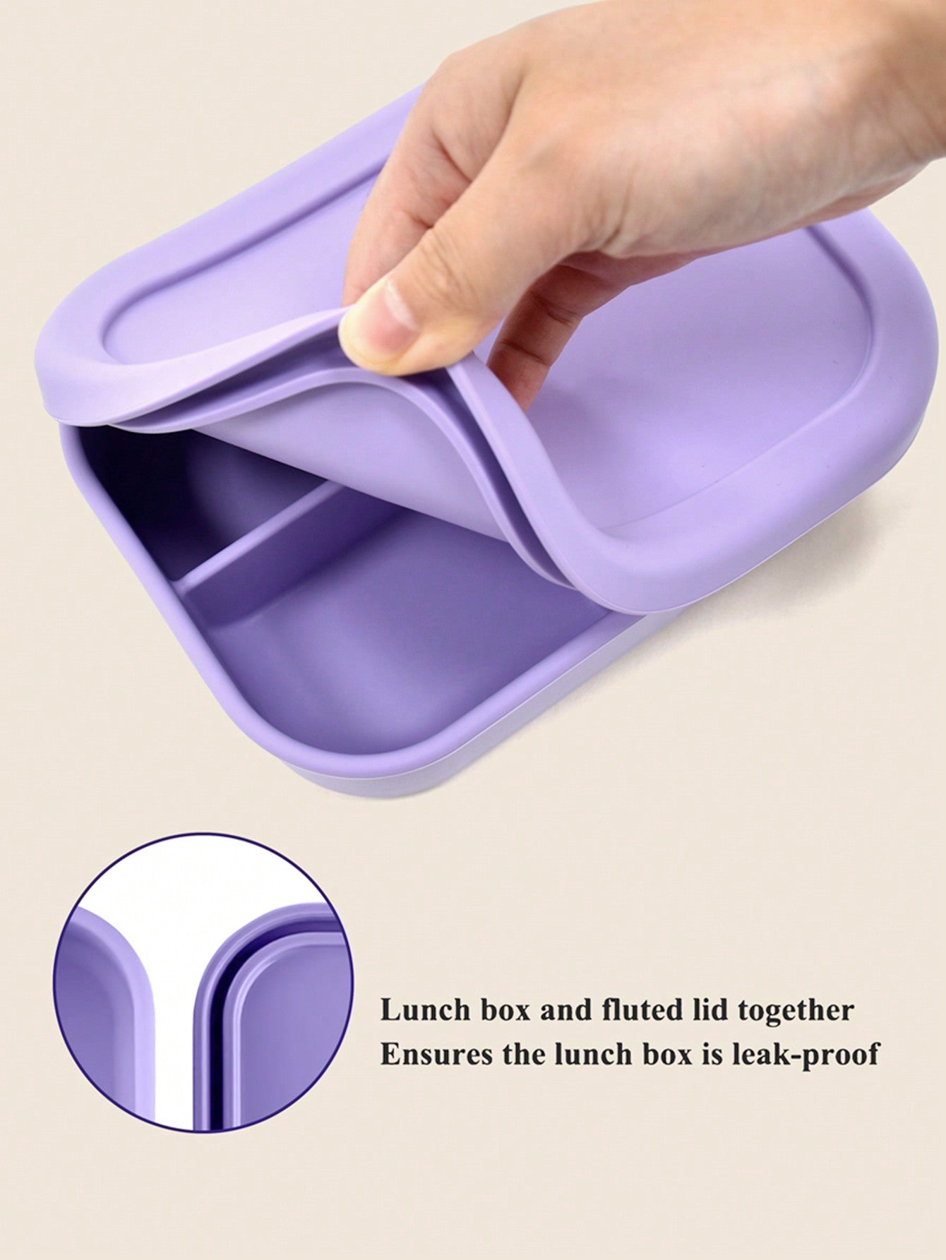 1pc Personalized Customization Name Baby Silicone Food Storage Box Custom Baby Tableware Three-Compartment Dinner Platebaby Shower Family Decorations Giftswinter Christmas Eve Gifts Back To School Winter Gift Ideas Boy Girl Valentine's Day