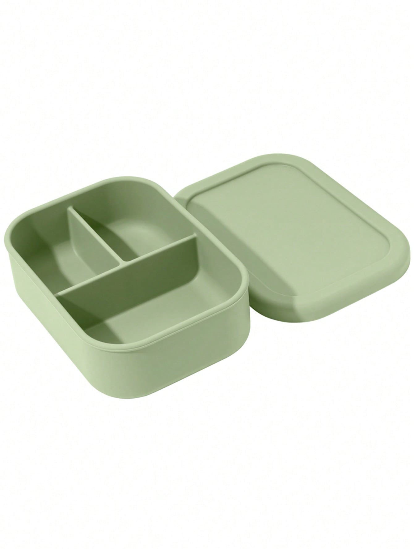 1pc Personalized Customization Name Baby Silicone Food Storage Box Custom Baby Tableware Three-Compartment Dinner Platebaby Shower Family Decorations Giftswinter Christmas Eve Gifts Back To School Winter Gift Ideas Boy Girl Valentine's Day