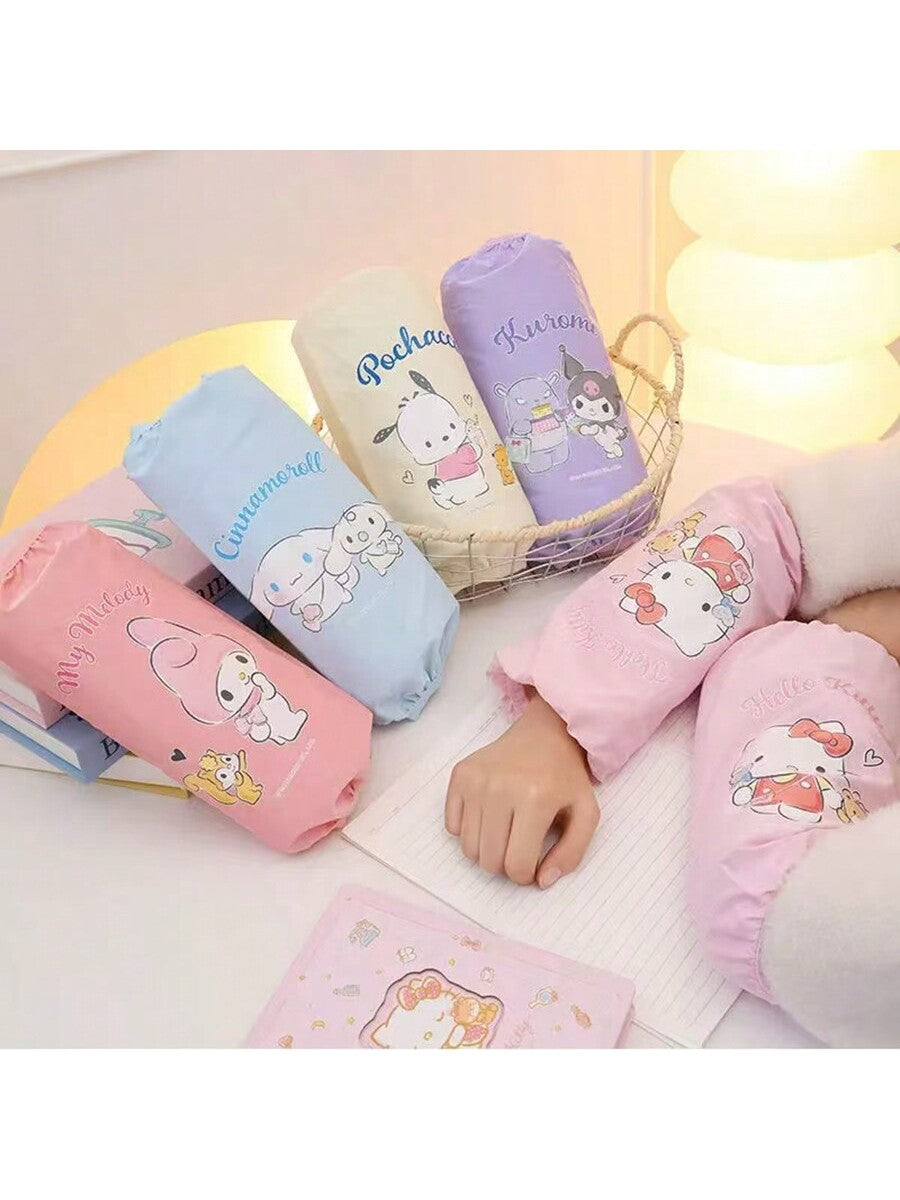 AOGER 2pcs Cute Cartoon Sunscreen Sleeves, Suitable For Spring And Summer Outings, Enjoy Cool And Fashionable, Panda, And Other Designs, Fashionable And Practical, Skin-Friendly And Comfortable, Let You Show Your Personality Style!
