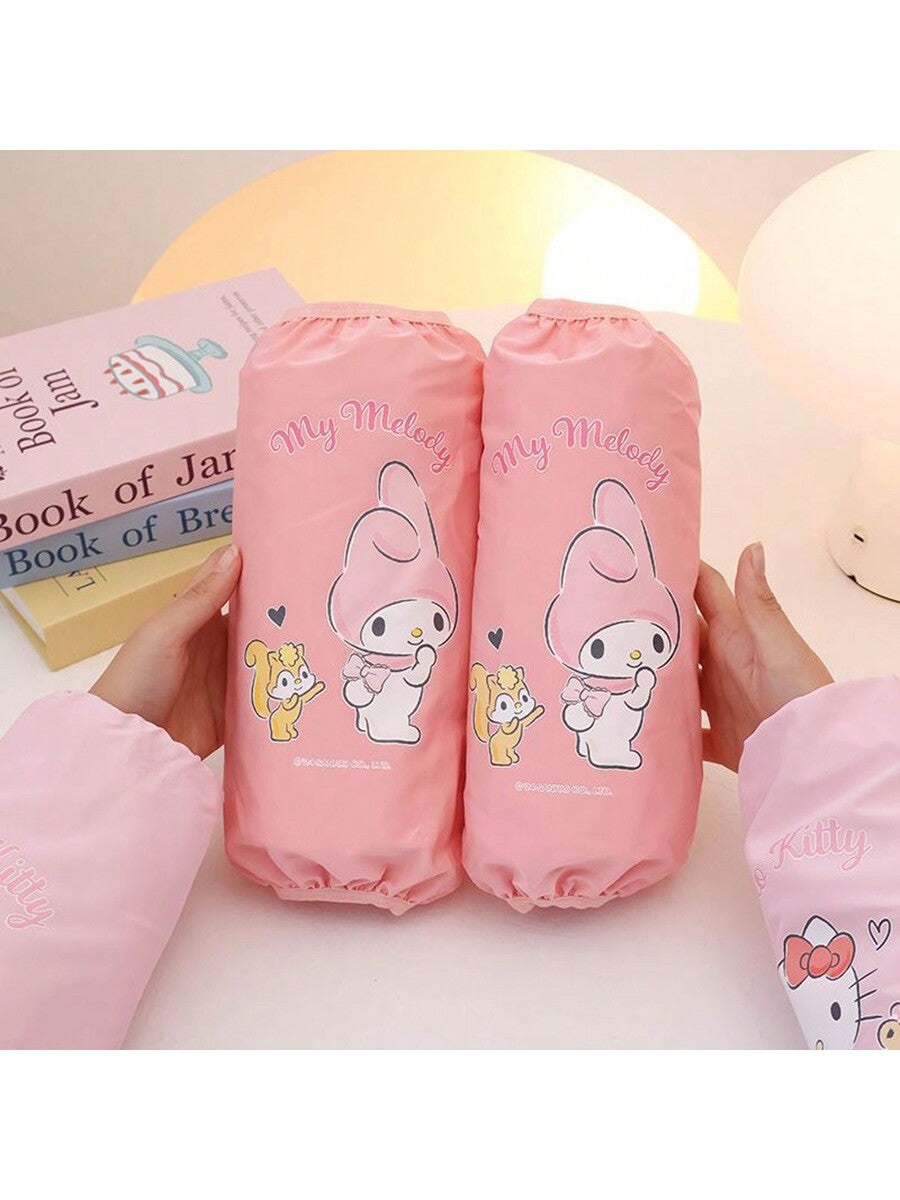 AOGER 2pcs Cute Cartoon Sunscreen Sleeves, Suitable For Spring And Summer Outings, Enjoy Cool And Fashionable, Panda, And Other Designs, Fashionable And Practical, Skin-Friendly And Comfortable, Let You Show Your Personality Style!