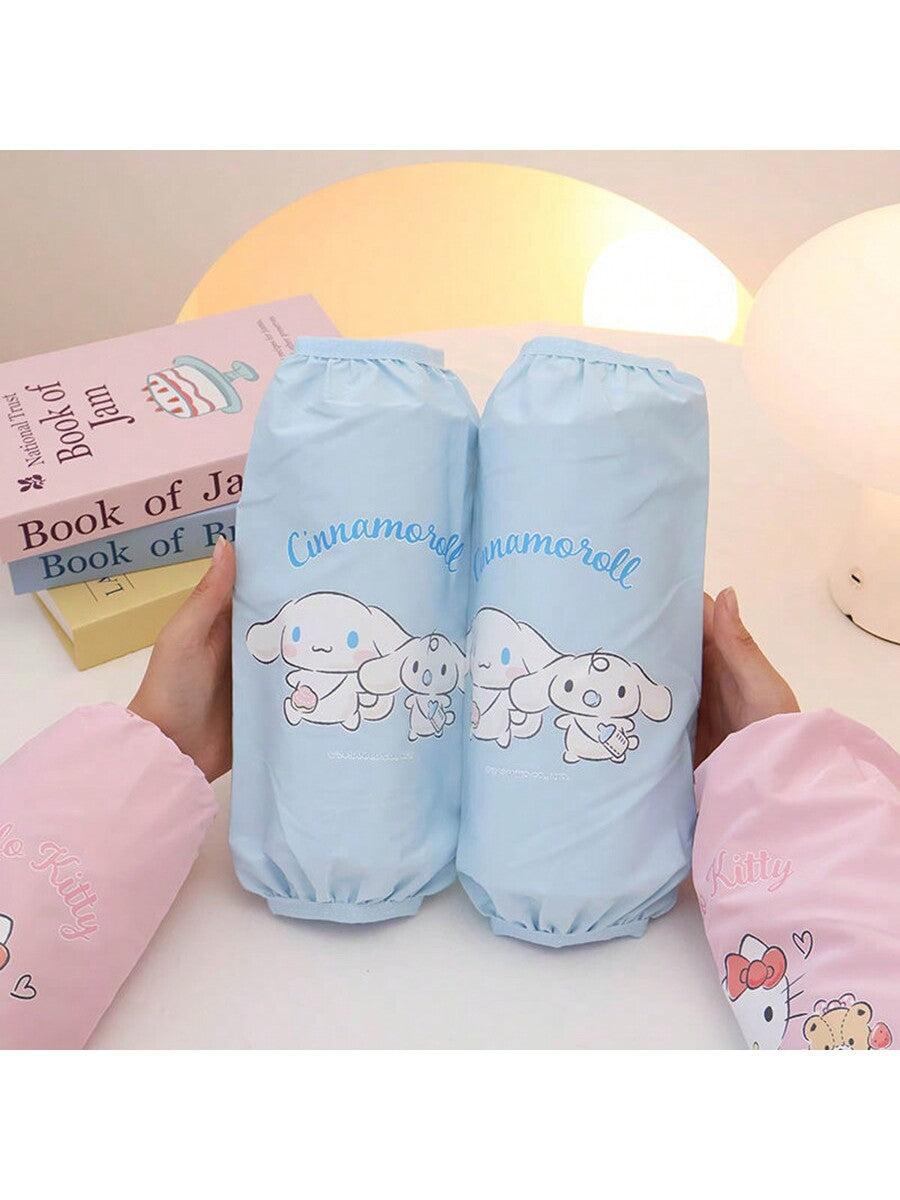 AOGER 2pcs Cute Cartoon Sunscreen Sleeves, Suitable For Spring And Summer Outings, Enjoy Cool And Fashionable, Panda, And Other Designs, Fashionable And Practical, Skin-Friendly And Comfortable, Let You Show Your Personality Style!