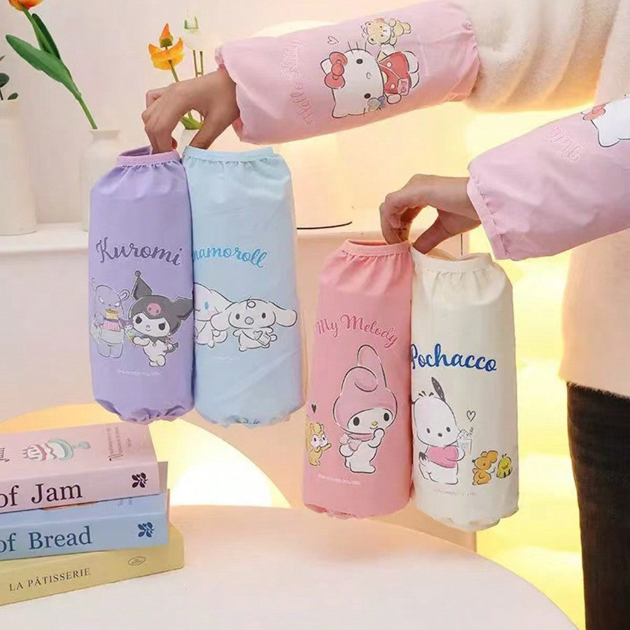 AOGER 2pcs Cute Cartoon Sunscreen Sleeves, Suitable For Spring And Summer Outings, Enjoy Cool And Fashionable, Panda, And Other Designs, Fashionable And Practical, Skin-Friendly And Comfortable, Let You Show Your Personality Style!